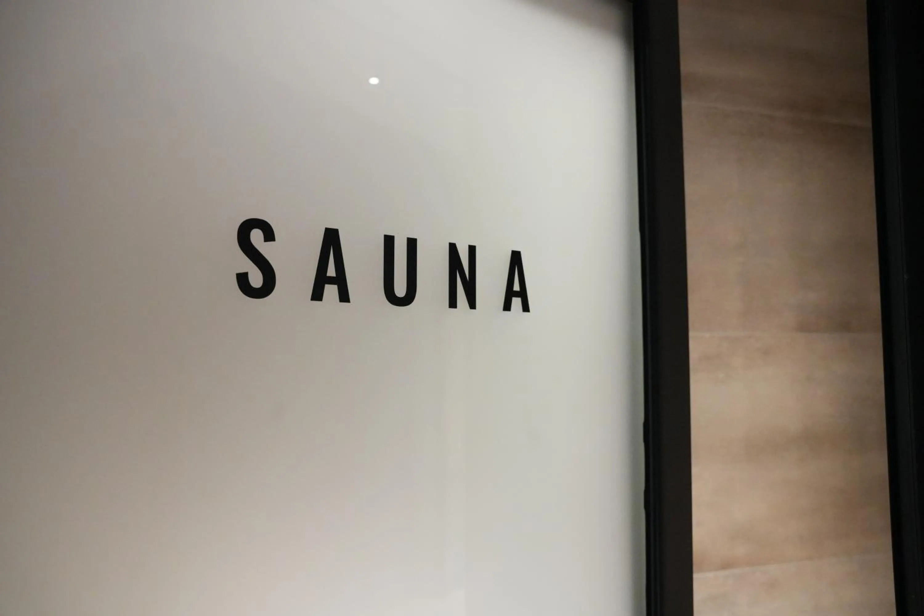 Sauna in Hotel ETNA