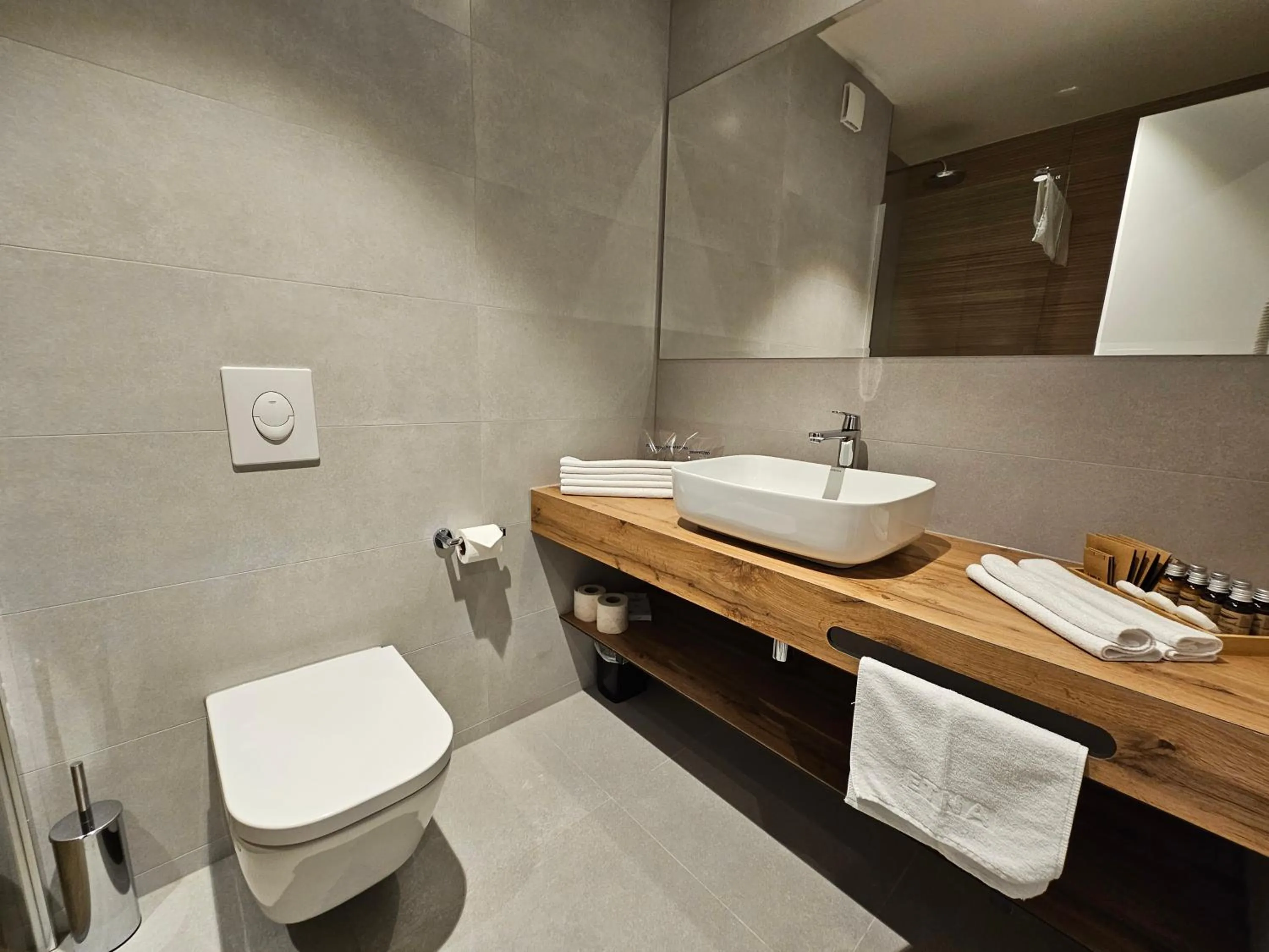 Toilet in Hotel ETNA