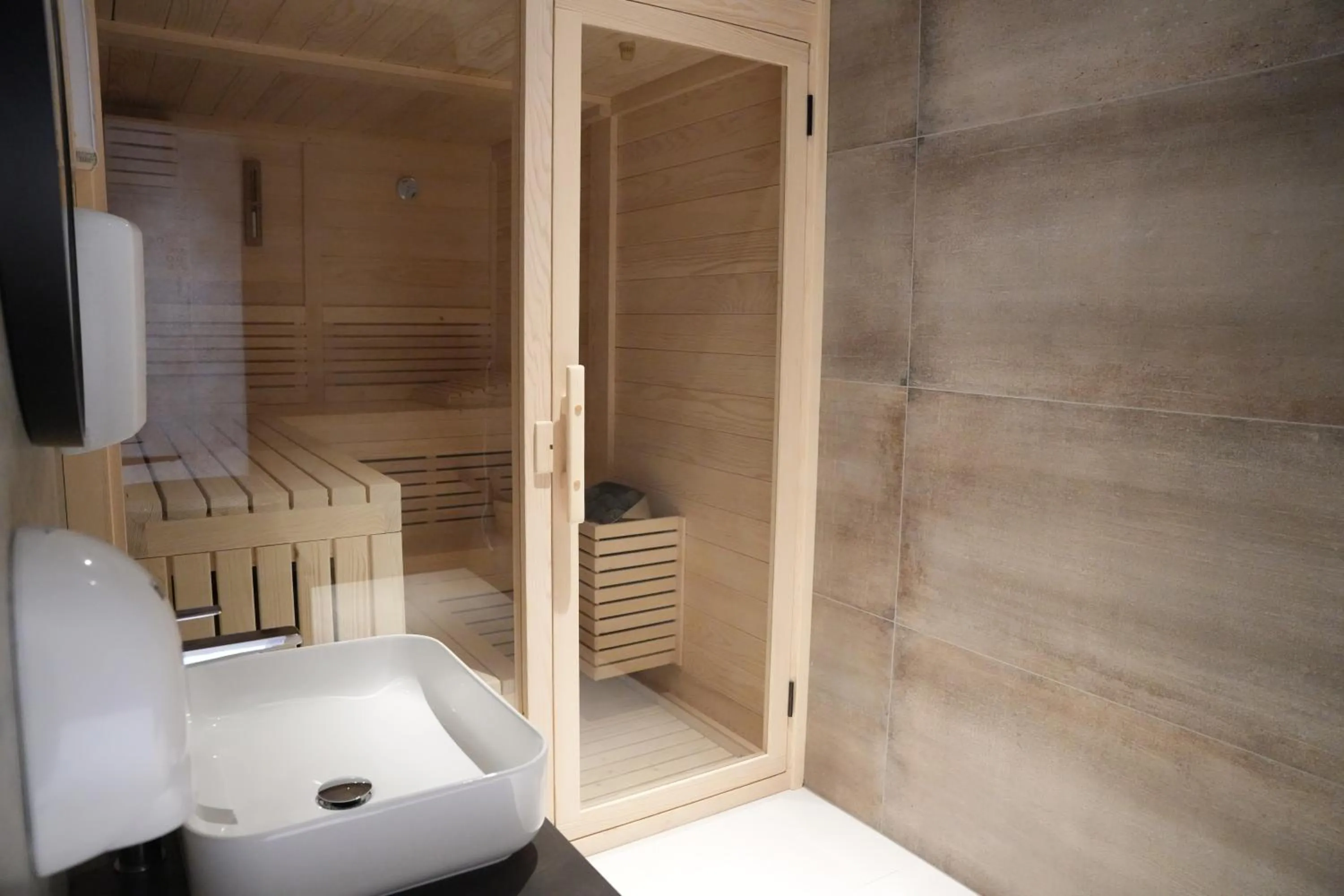 Sauna in Hotel ETNA