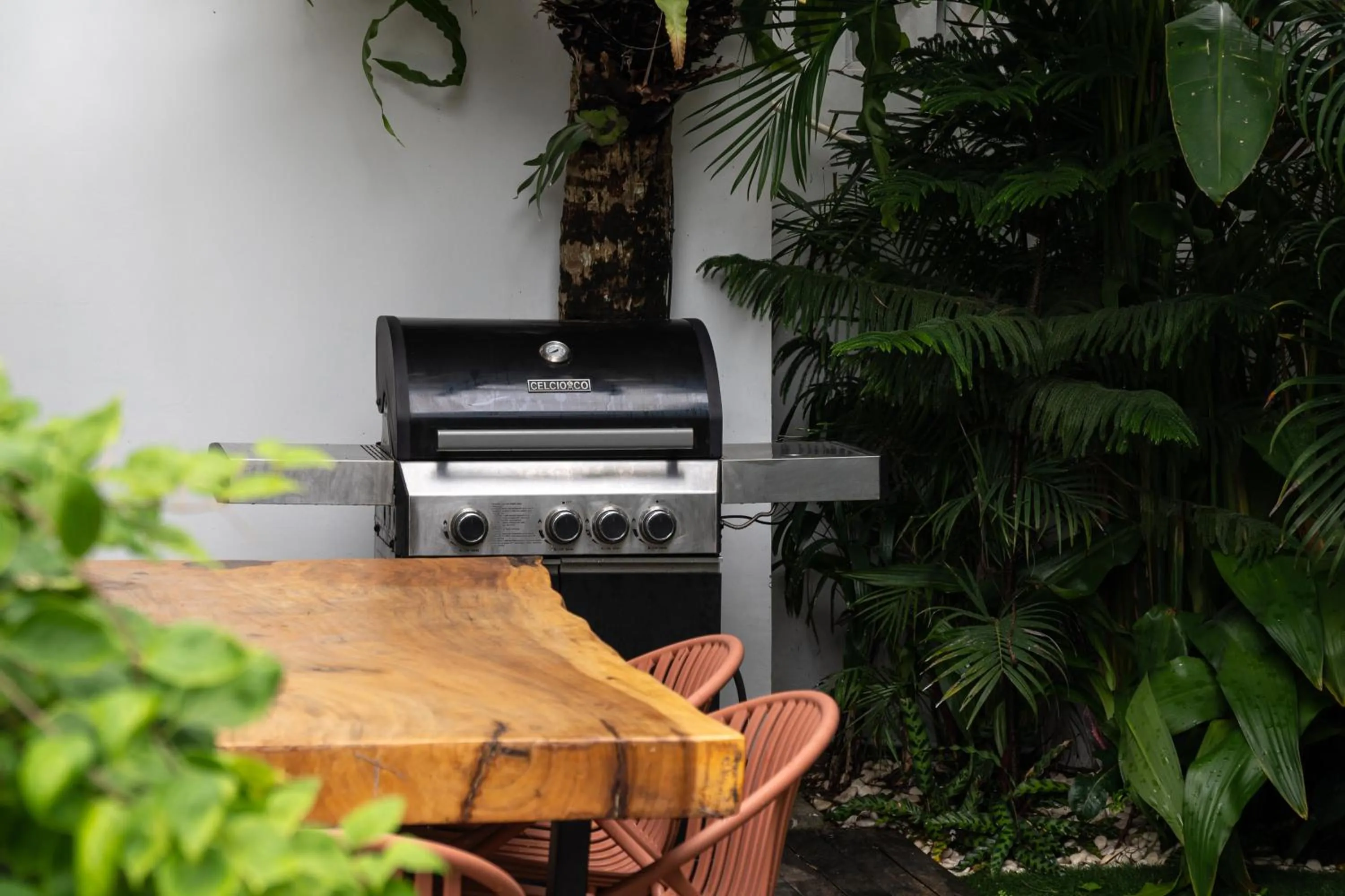 BBQ facilities in Baliwood Residence Villas by BREIG
