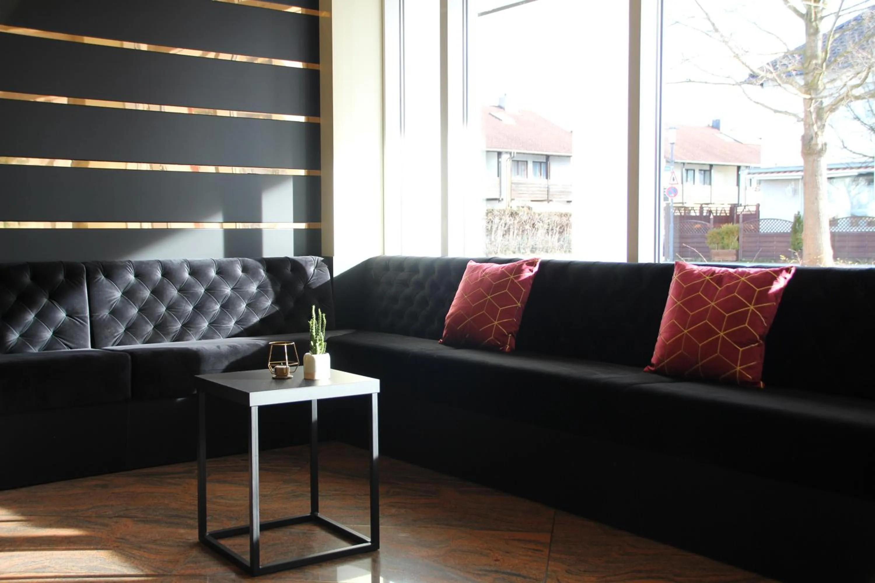 Lobby or reception in Abasto Hotel Eichenau