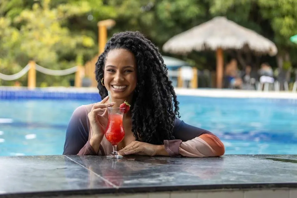 Swimming pool in Pasargada Hotel