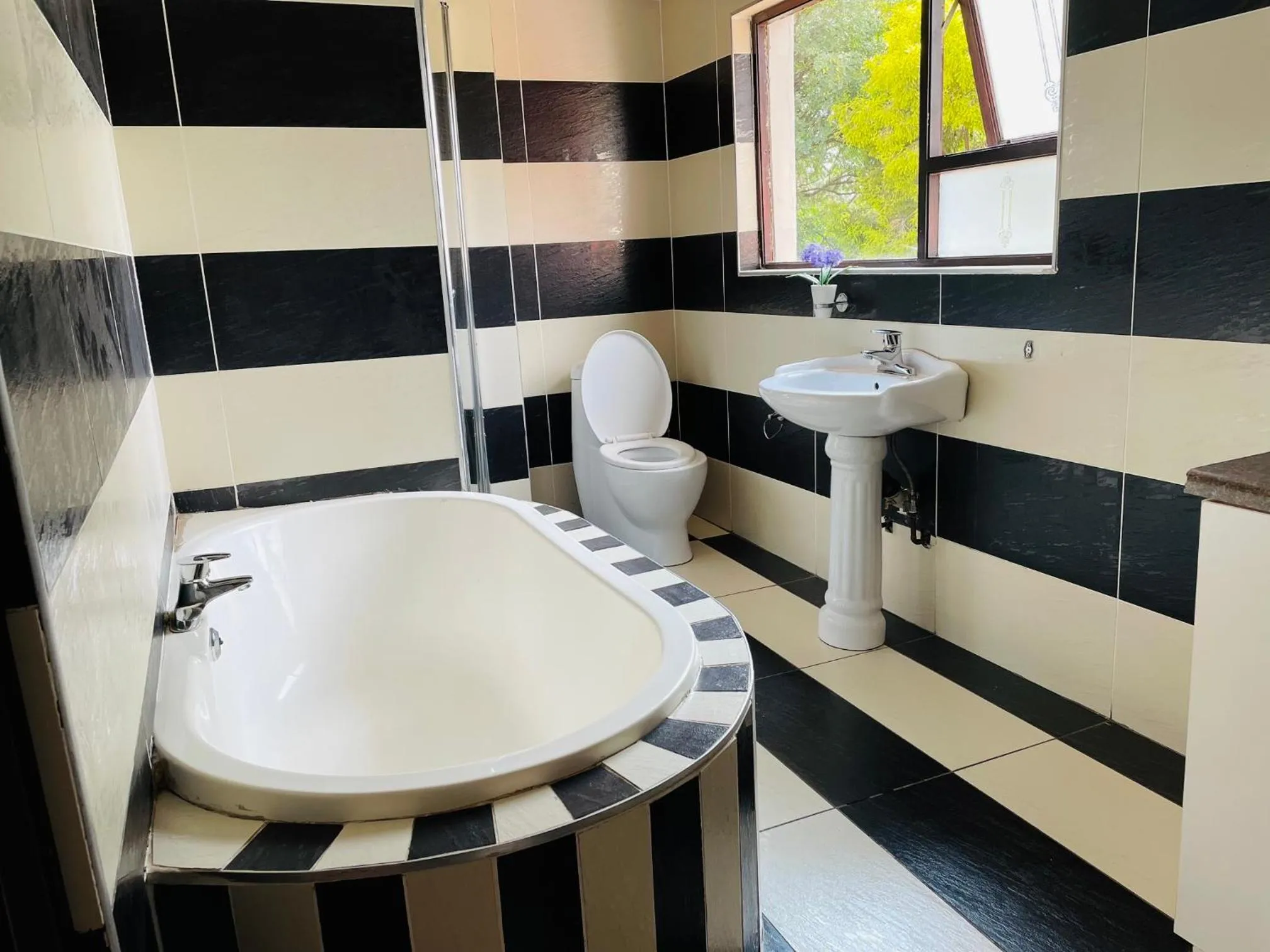 Toilet in Airport Royal Guest House