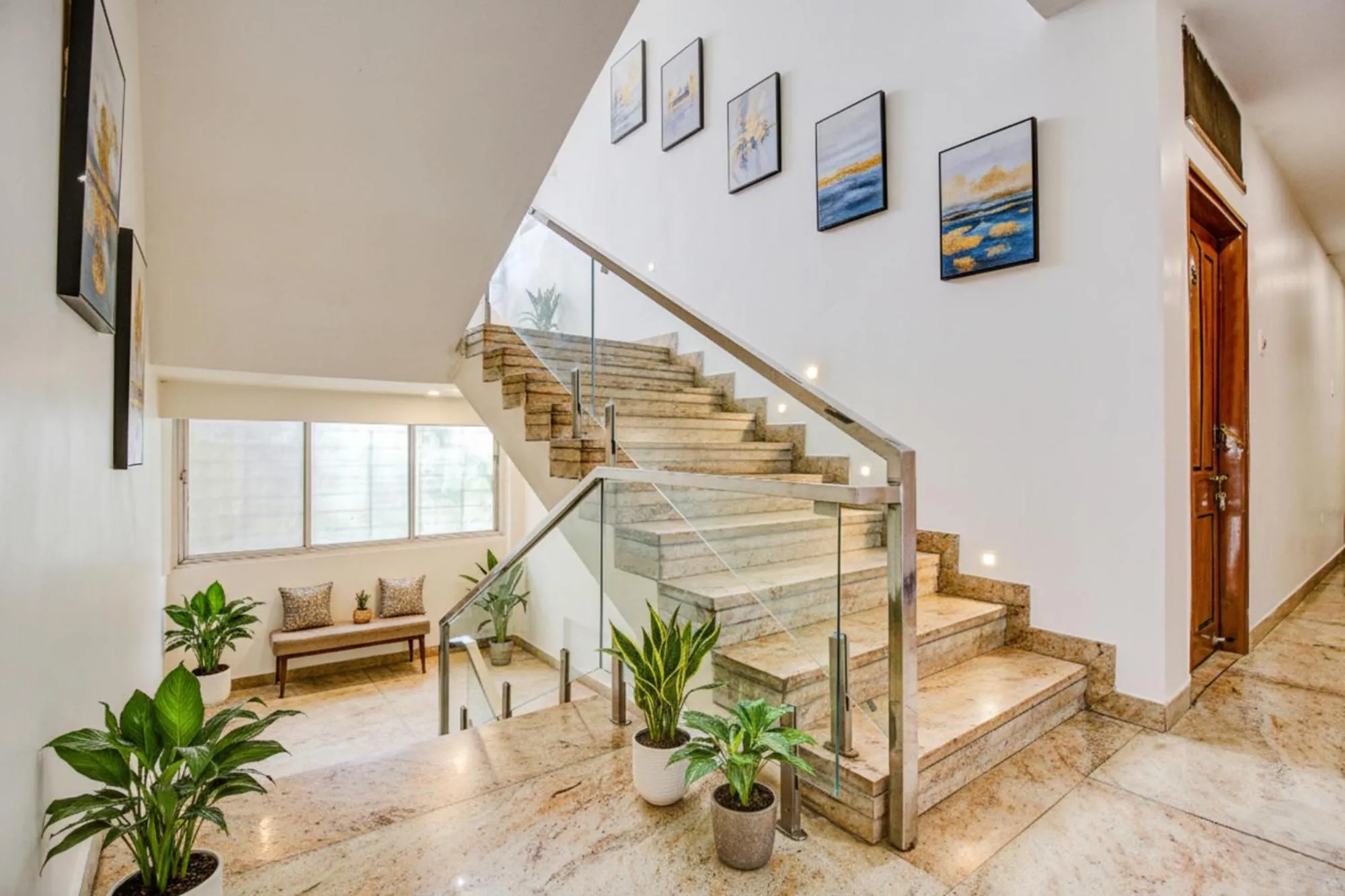 Lobby or reception in FabHotel Prime Manjeet