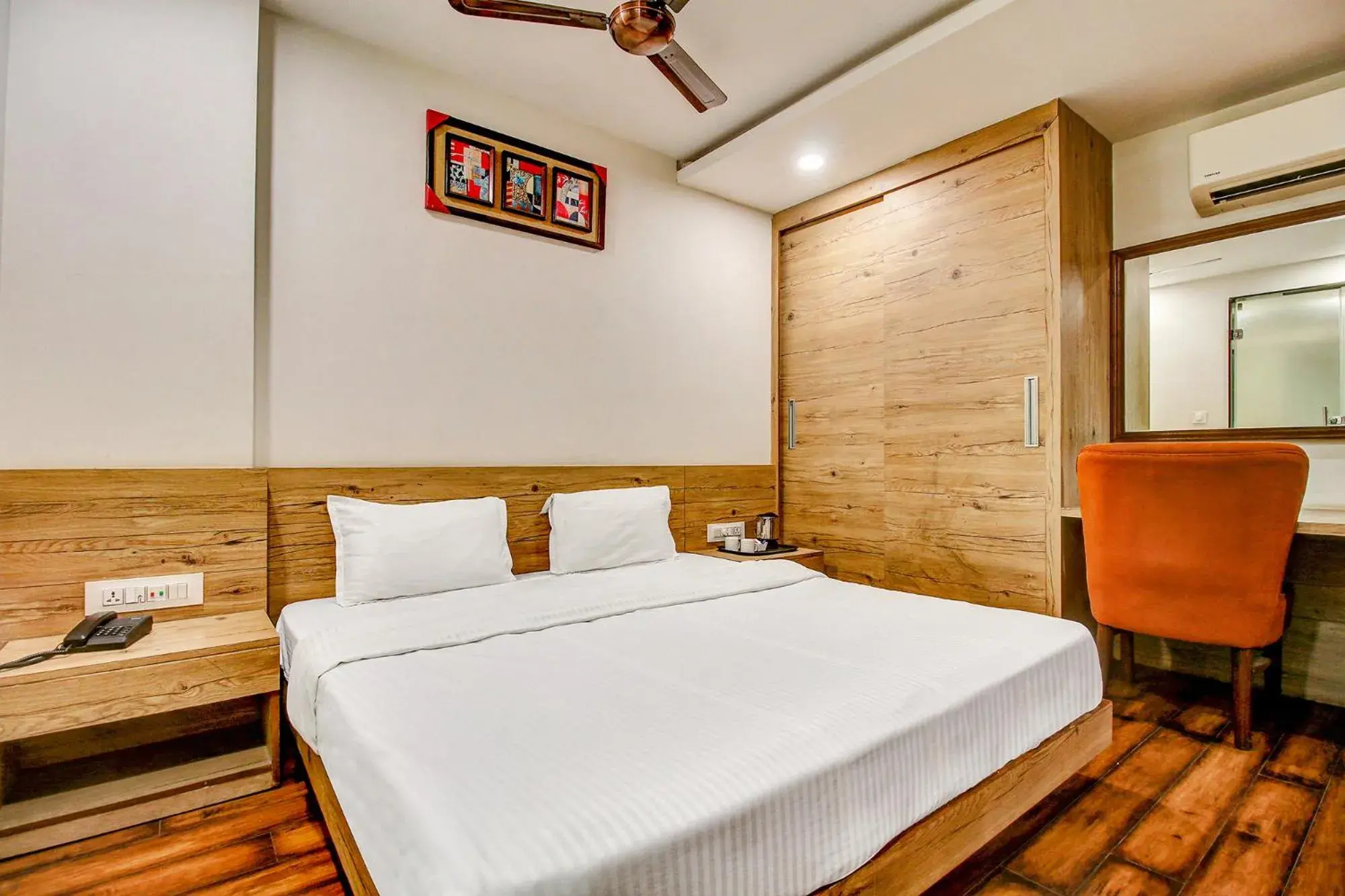 Executive Triple Room - single occupancy in FabHotel Prime Manjeet Executive Triple Room - single occupancy in FabHotel Prime Manjeet