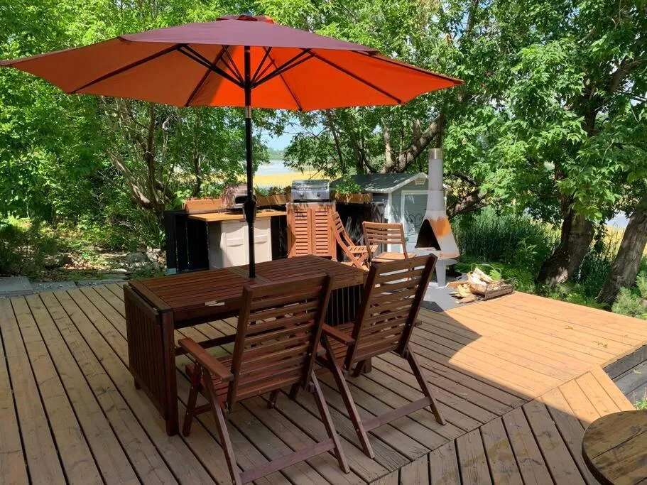 Balcony/Terrace in The Ox + Bow