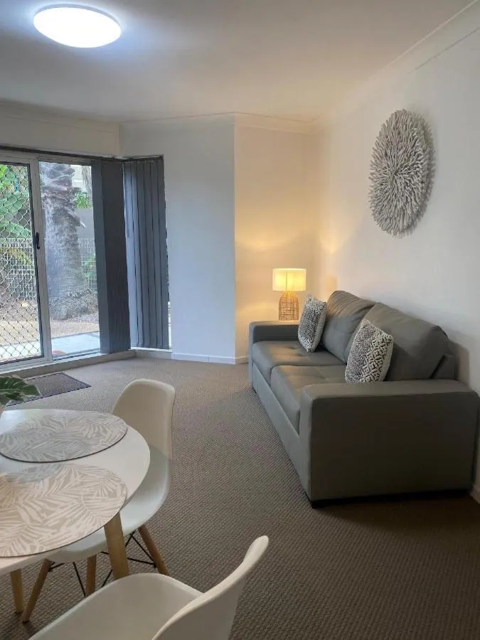 Living room in Beach Park Motel