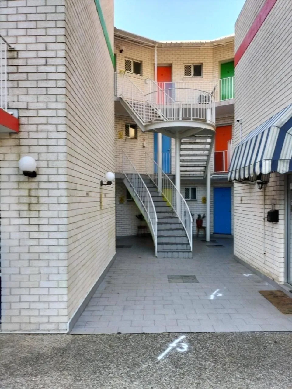 Property building in Beach Park Motel