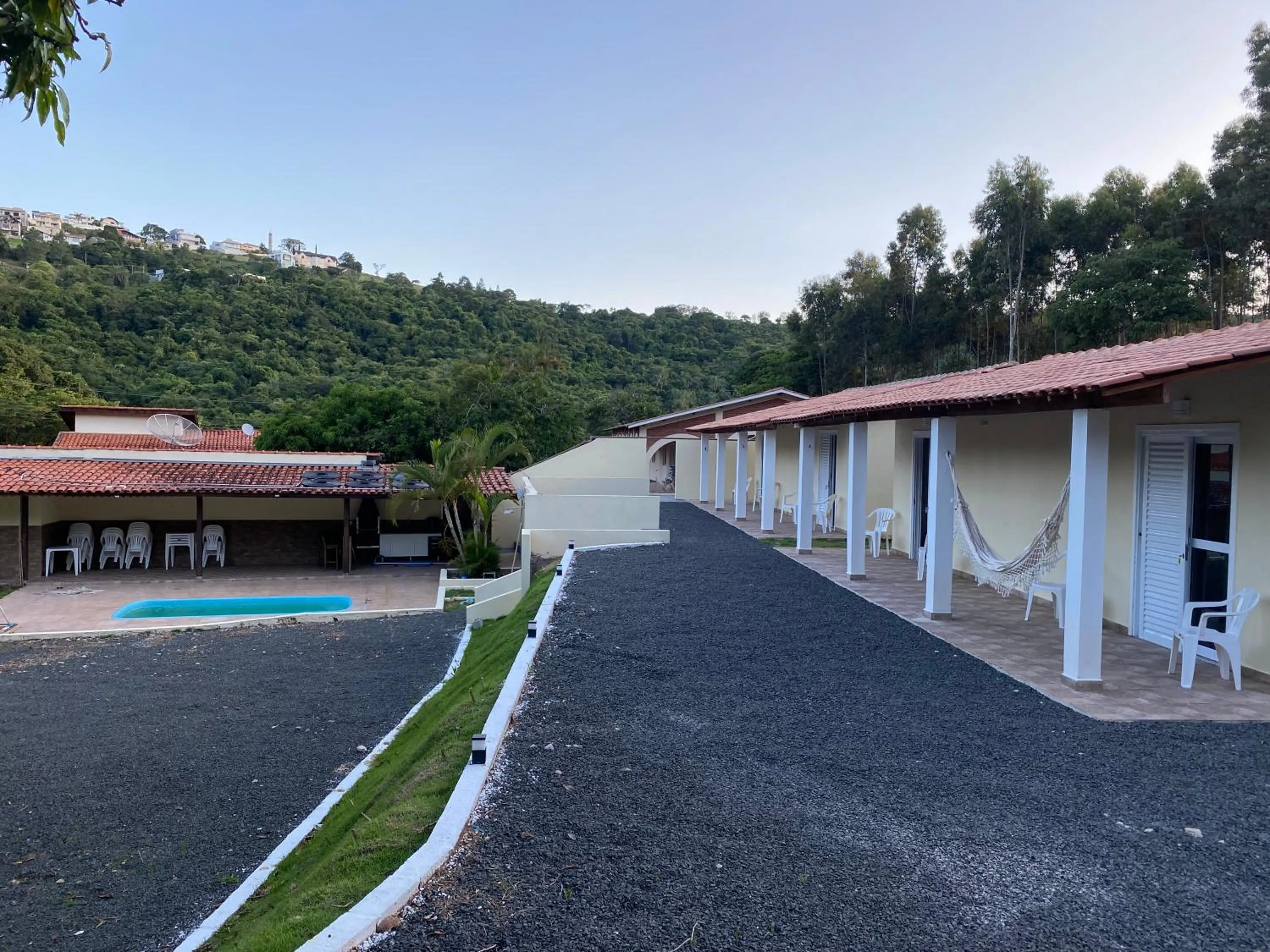 Natural landscape in Pousada Saint James