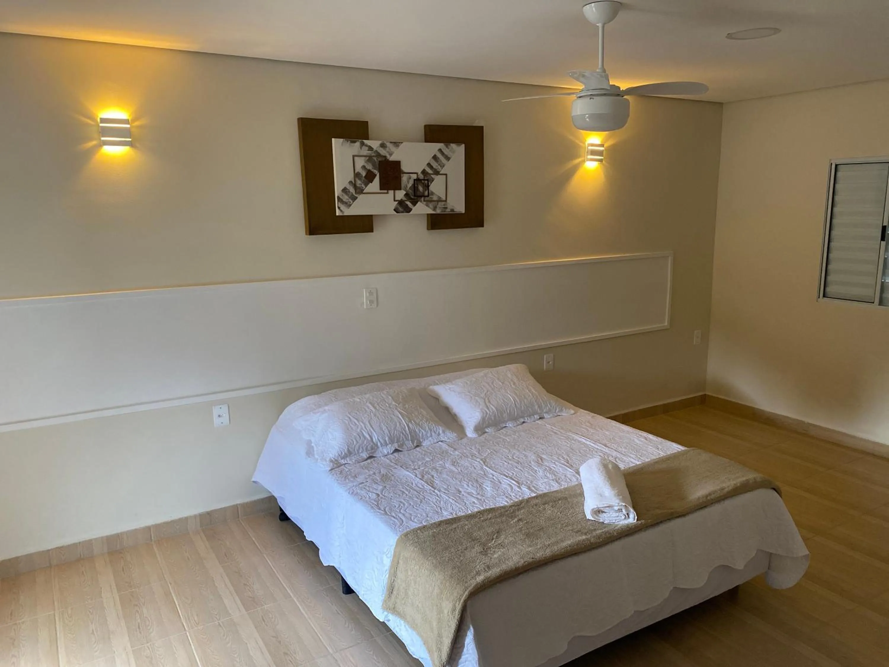 Bed in Pousada Saint James