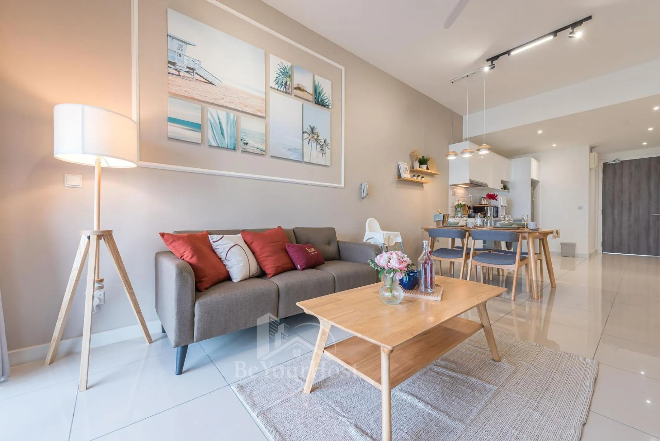 Living room in Continew Residences Kuala Lumpur