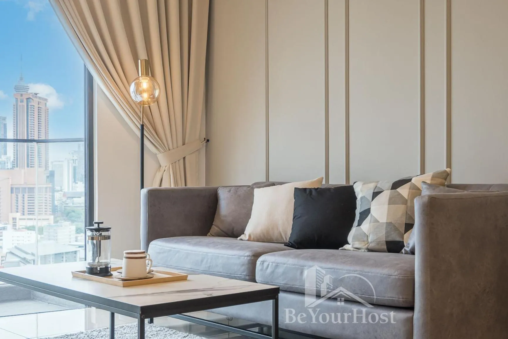 Living room in Continew Residences Kuala Lumpur