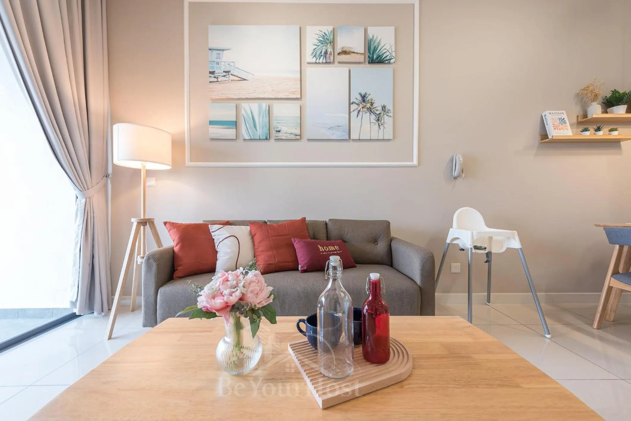 Living room in Continew Residences Kuala Lumpur