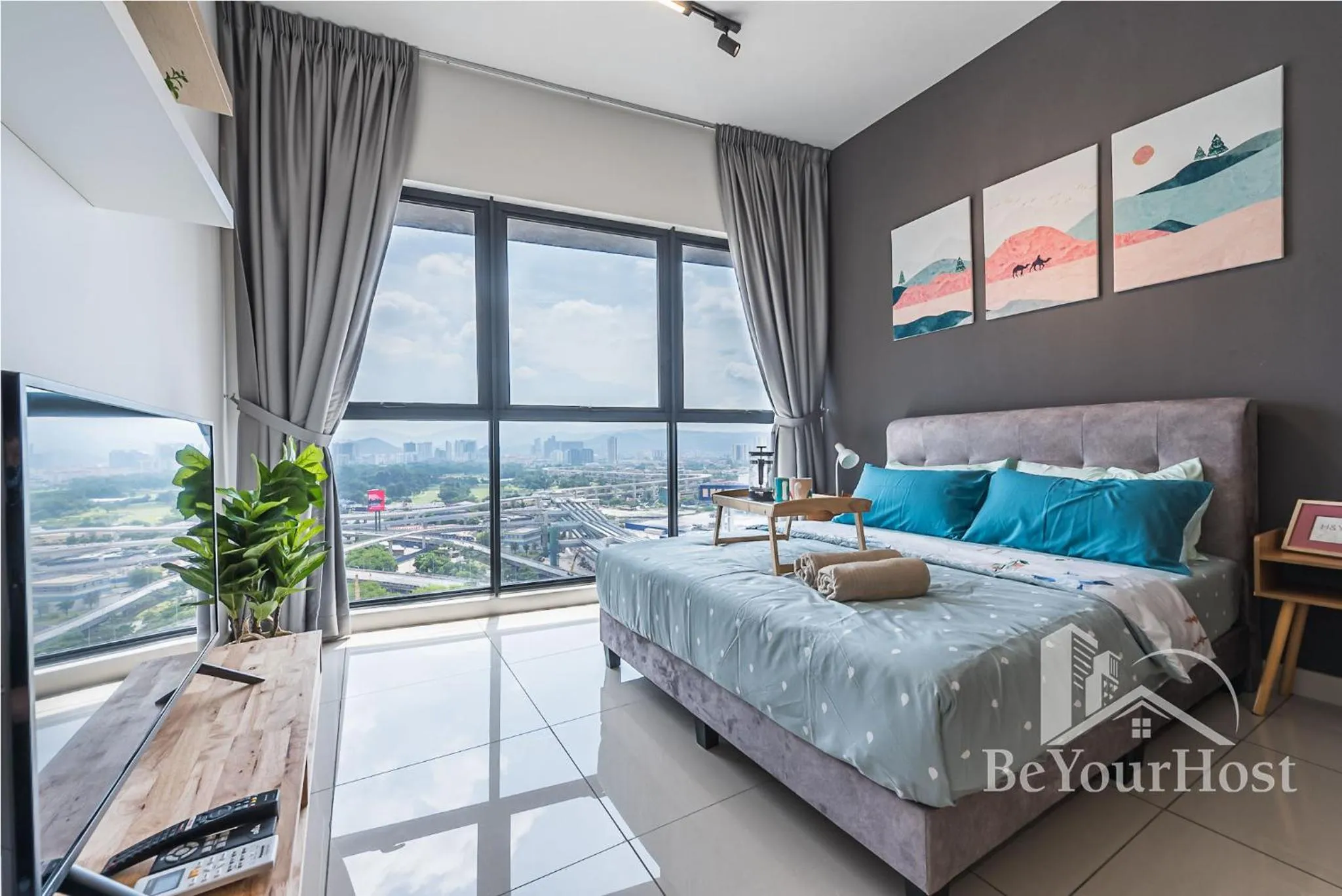 Bed in Continew Residences Kuala Lumpur