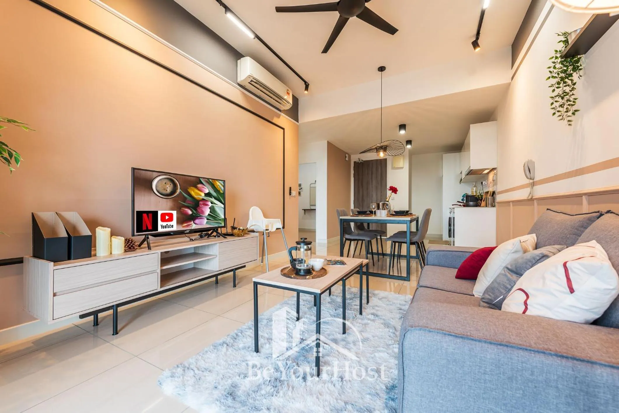 Living room in Continew Residences Kuala Lumpur