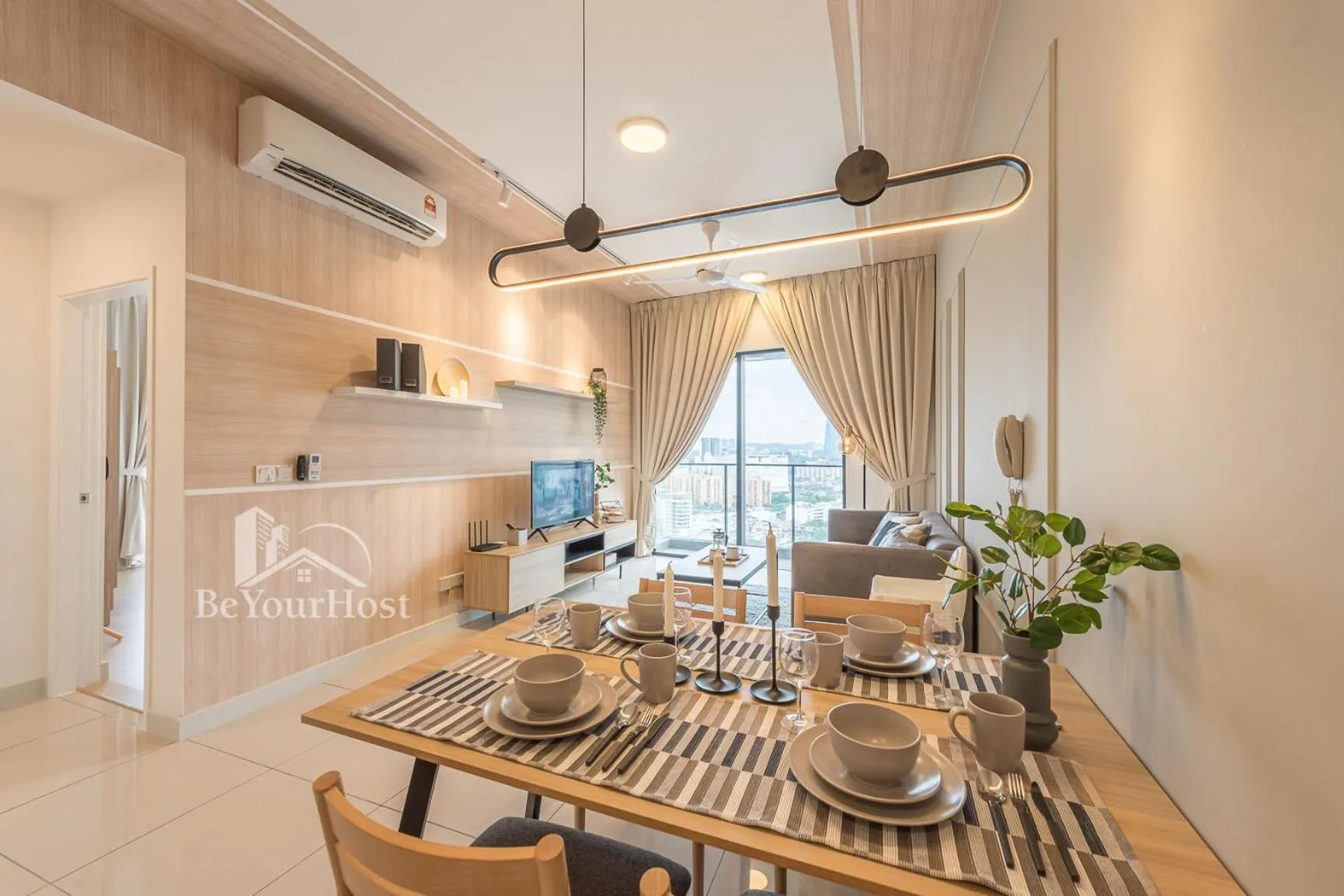 Seating area in Continew Residences Kuala Lumpur