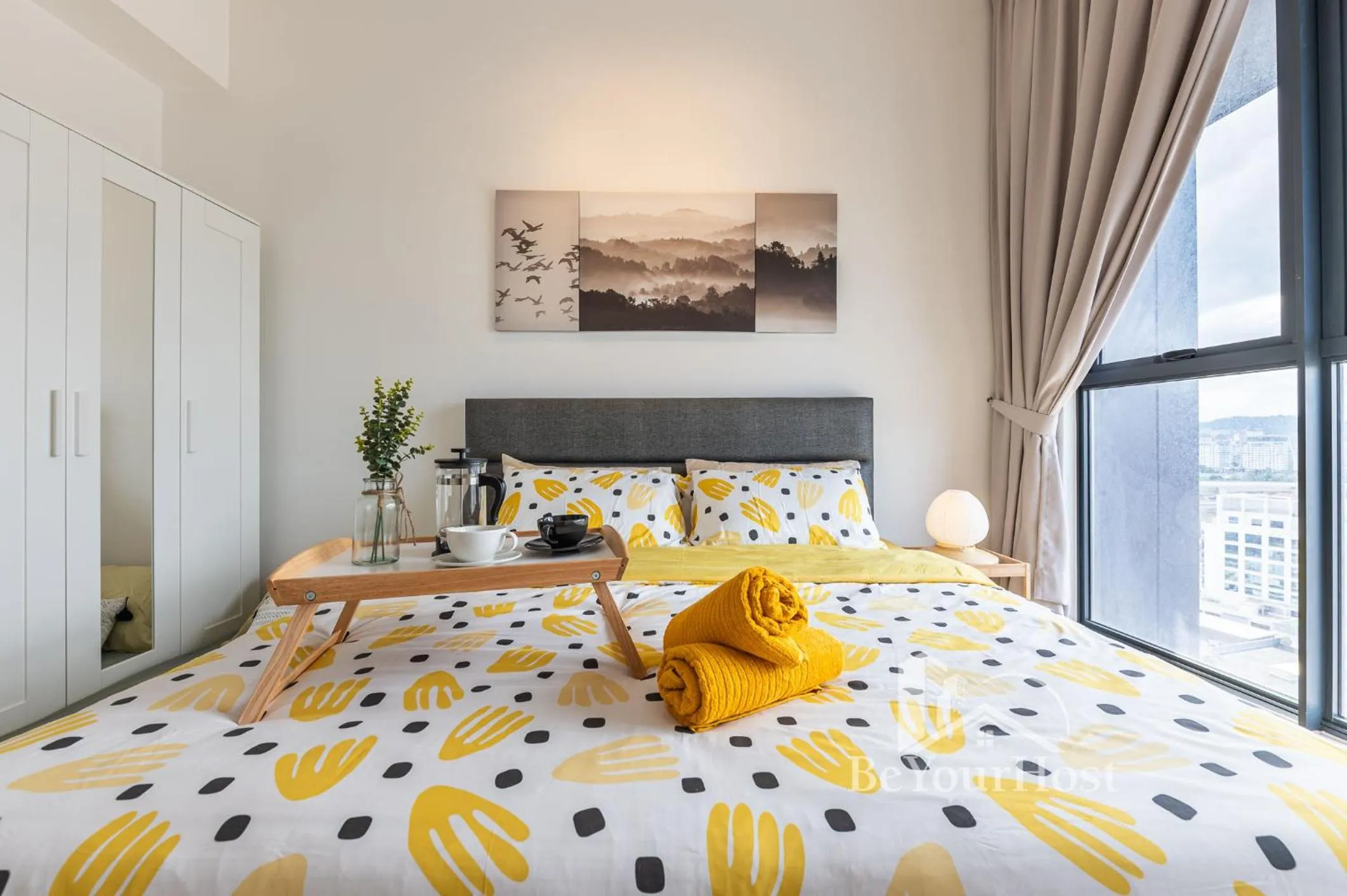 Bed in Continew Residences Kuala Lumpur