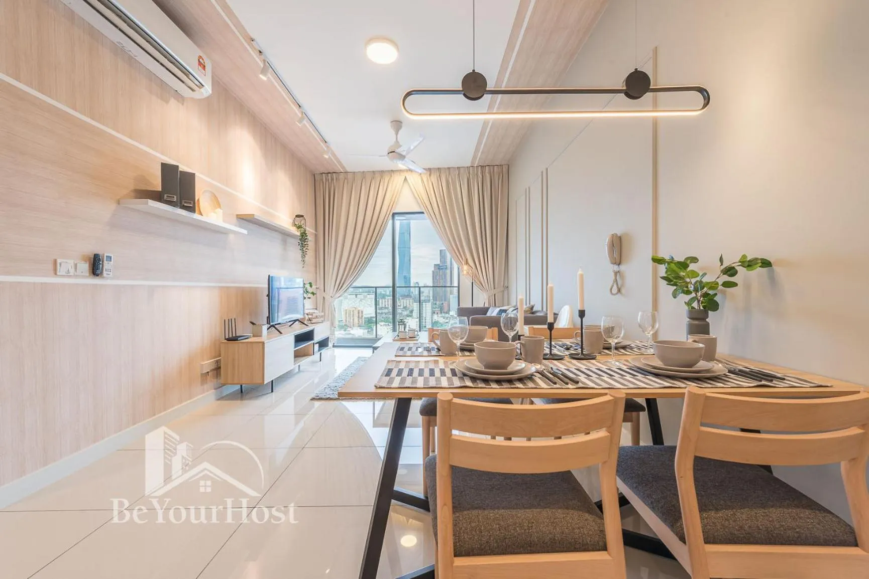 Living room in Continew Residences Kuala Lumpur