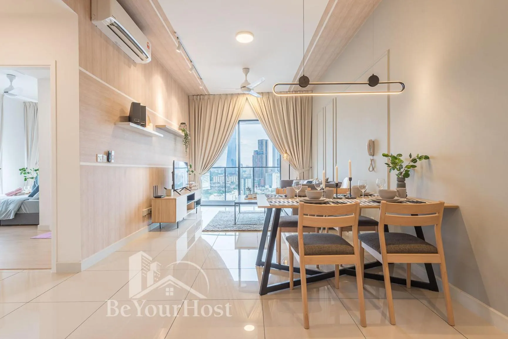 Seating area in Continew Residences Kuala Lumpur