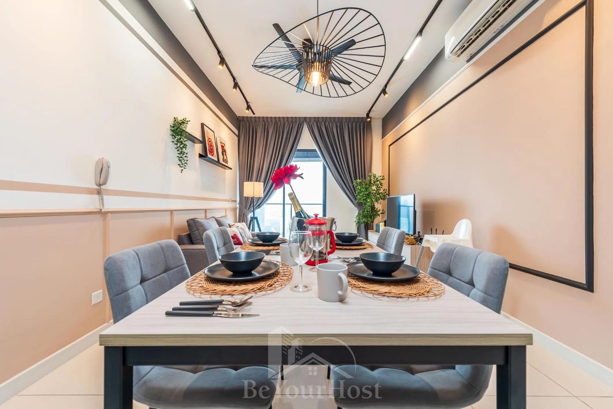 Living room in Continew Residences Kuala Lumpur