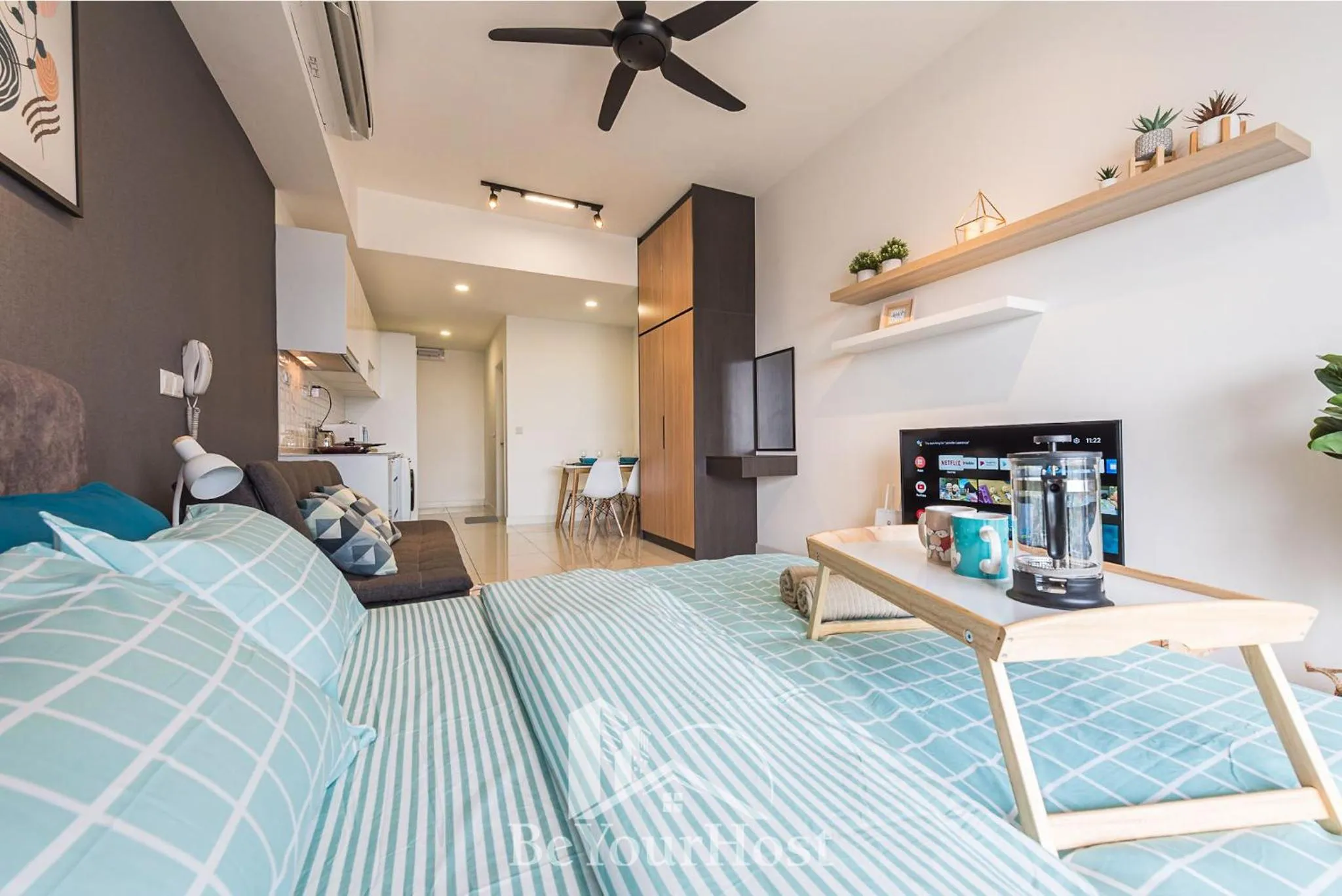 Bed in Continew Residences Kuala Lumpur