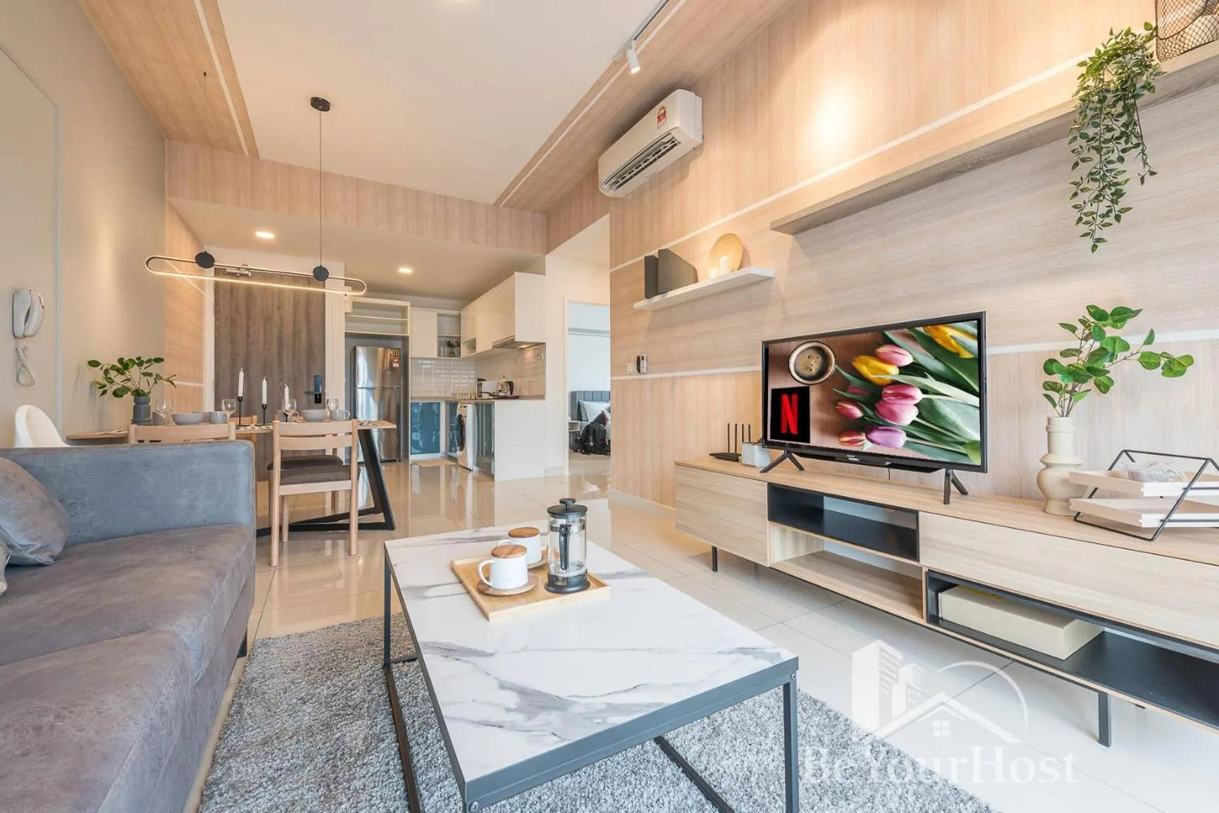 Living room in Continew Residences Kuala Lumpur