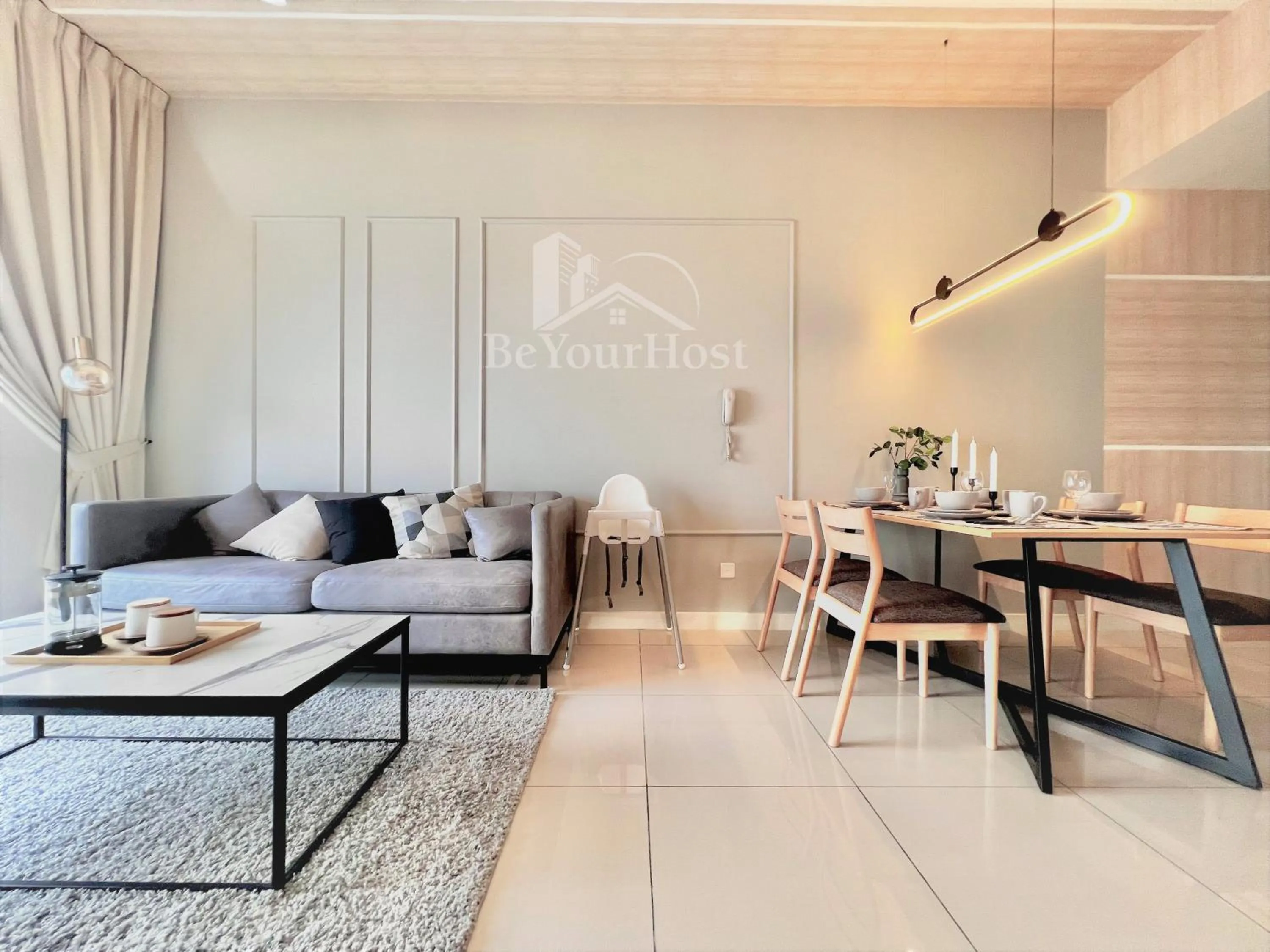 Living room in Continew Residences Kuala Lumpur