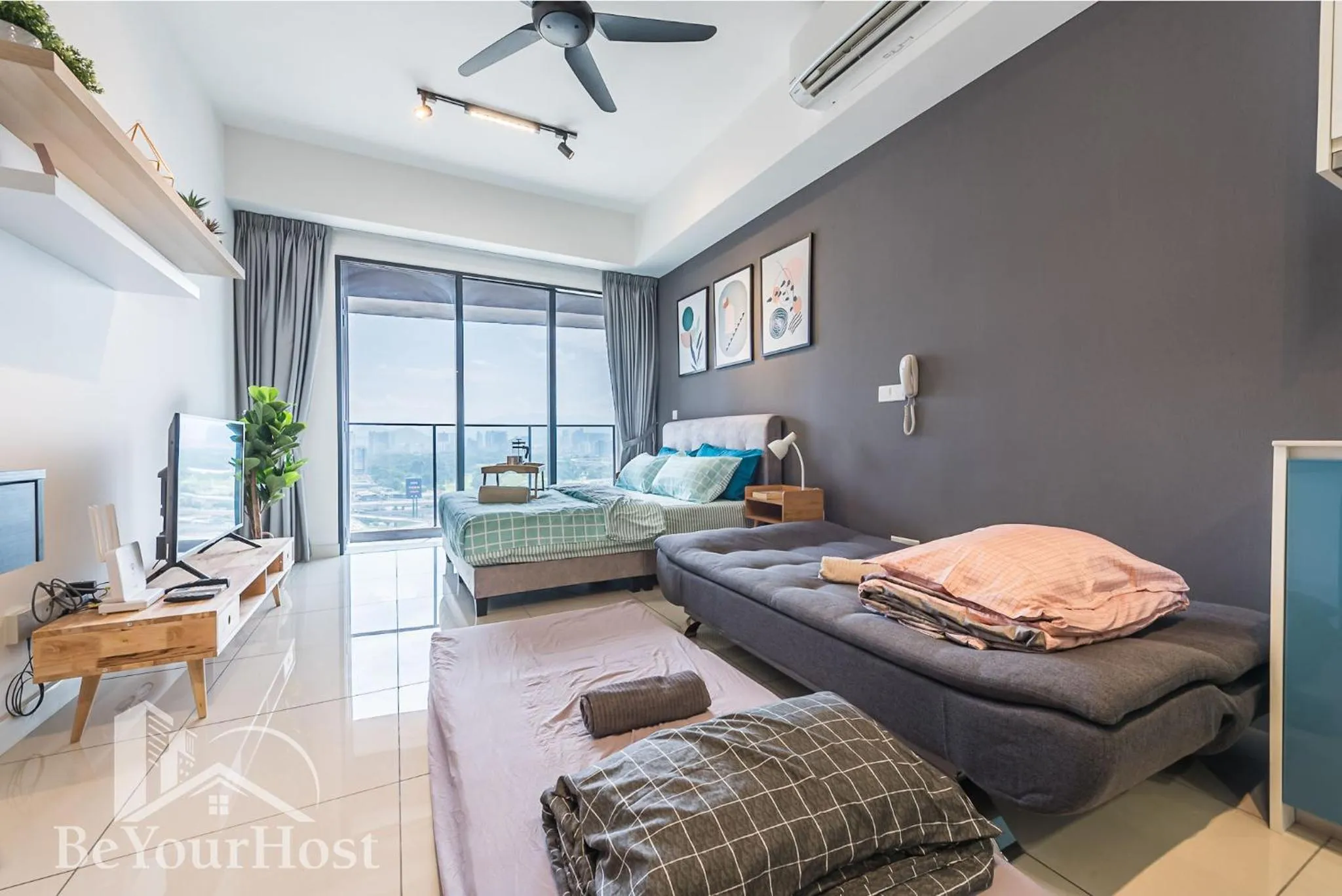 Bed in Continew Residences Kuala Lumpur