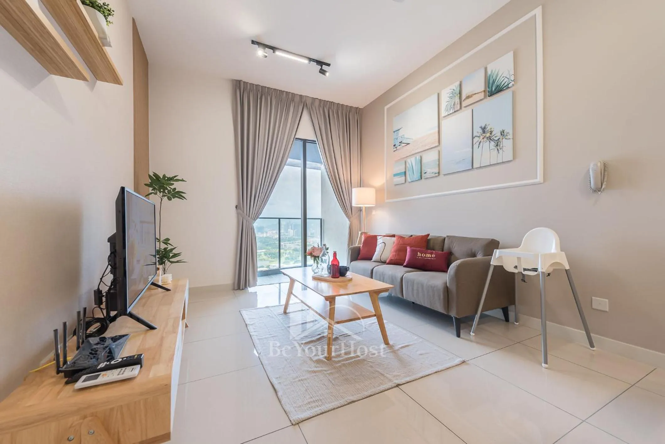 Living room in Continew Residences Kuala Lumpur