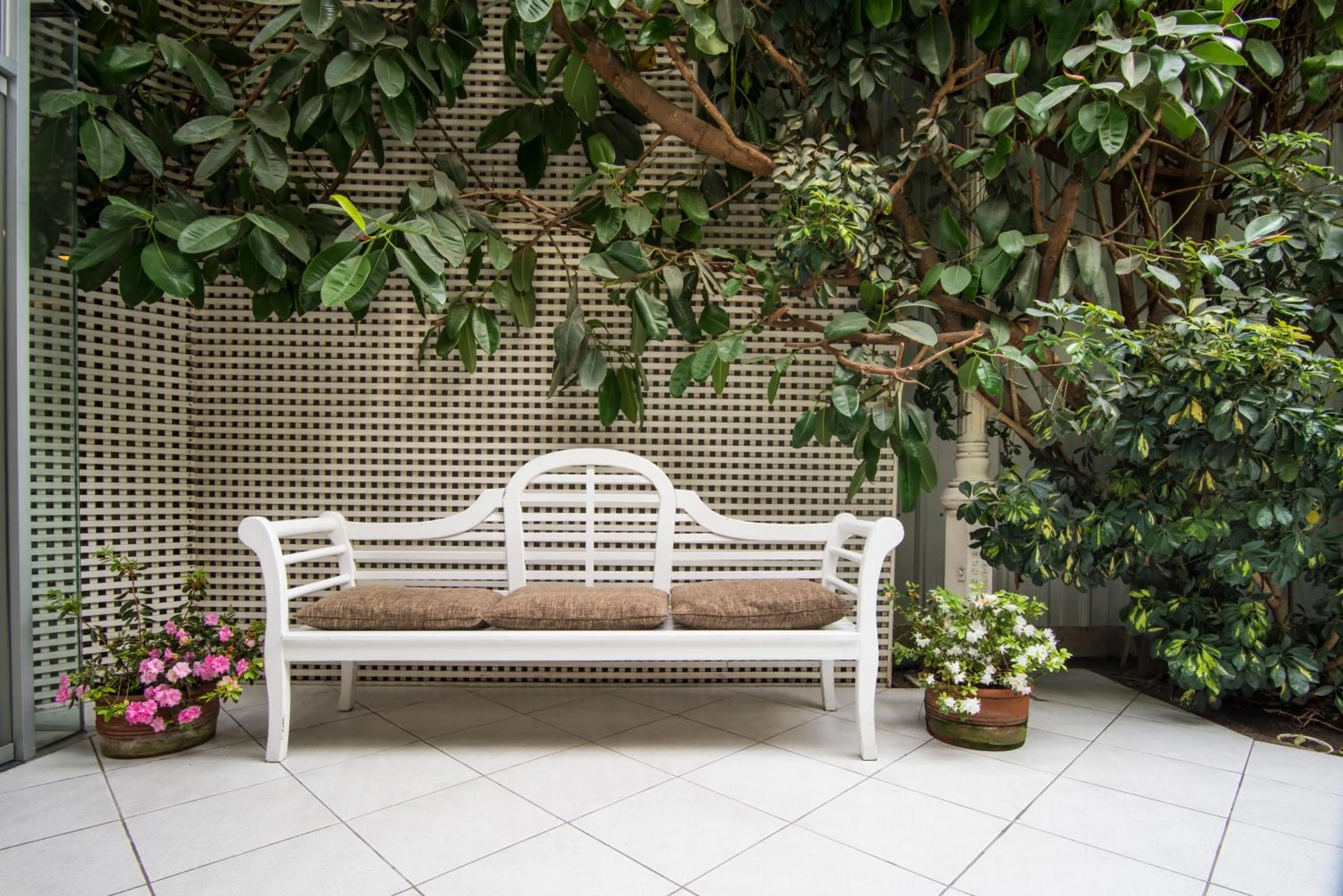 Garden in Hotel Alborada