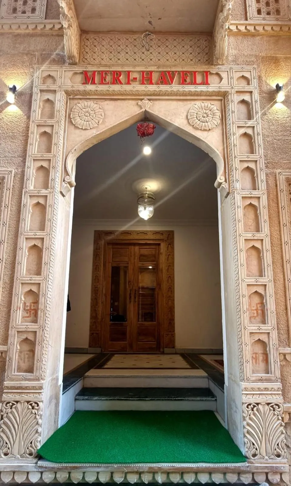 Property building in Hotel Meri Haveli