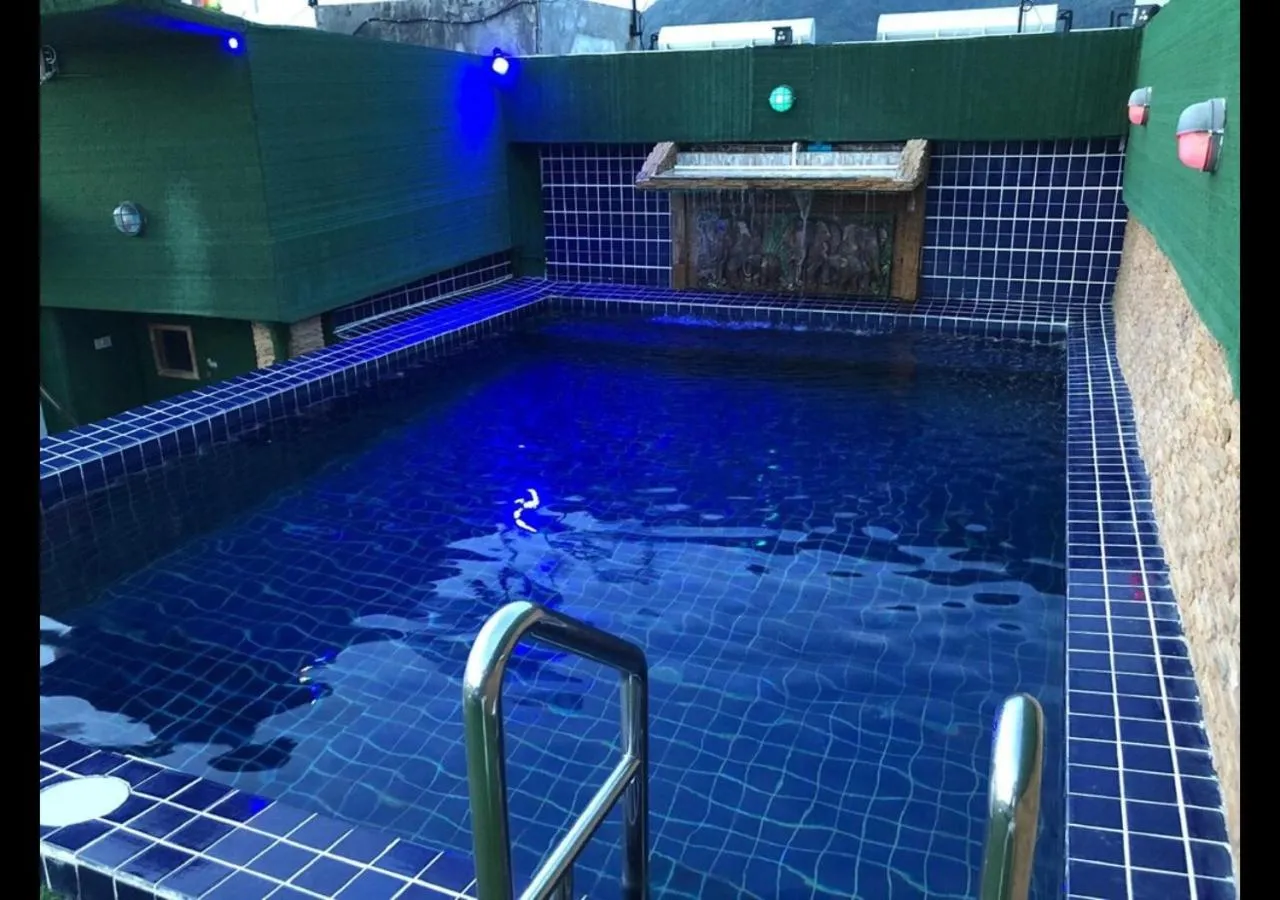 Pool view in Patong Dynasty Royal Hotel