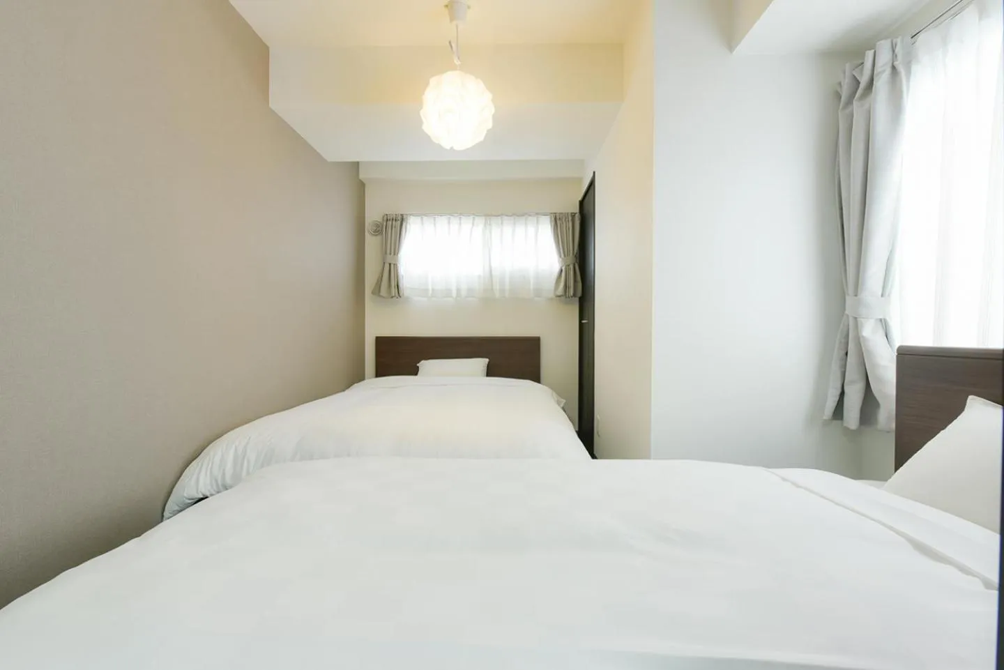 Bedroom, Bed in Sun Court Hongodori Garden Hills