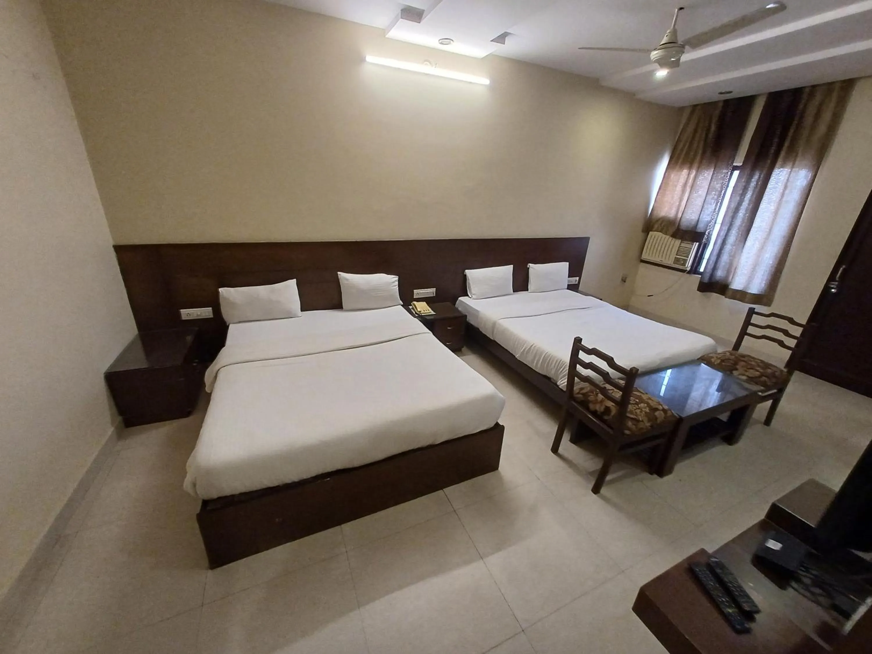 Photo of the whole room, Bed in Hotel Raghav Palace 1 km Jaipur Junction & Bus Stand Sindhi Camp