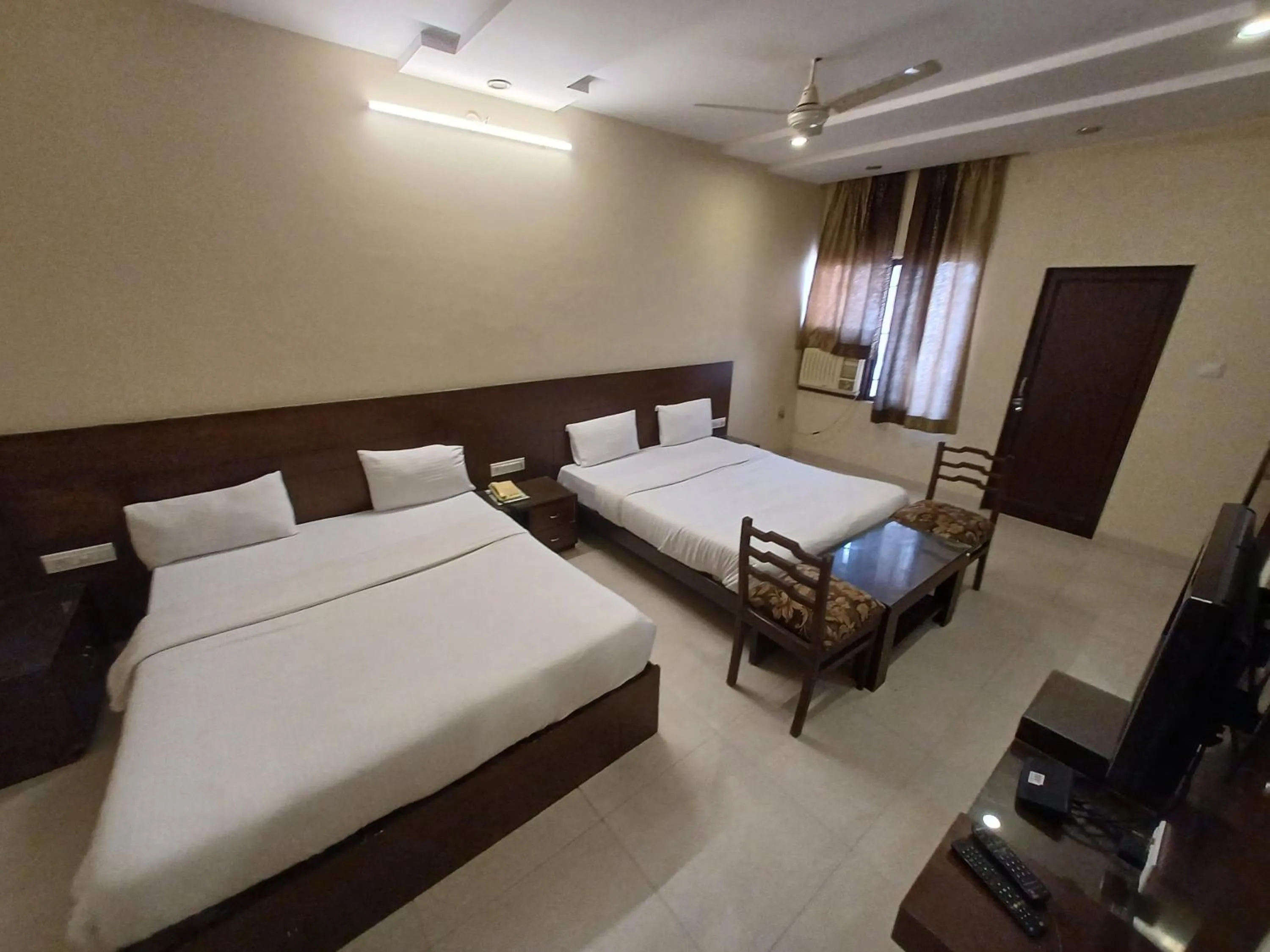 Photo of the whole room, Bed in Hotel Raghav Palace 1 km Jaipur Junction & Bus Stand Sindhi Camp