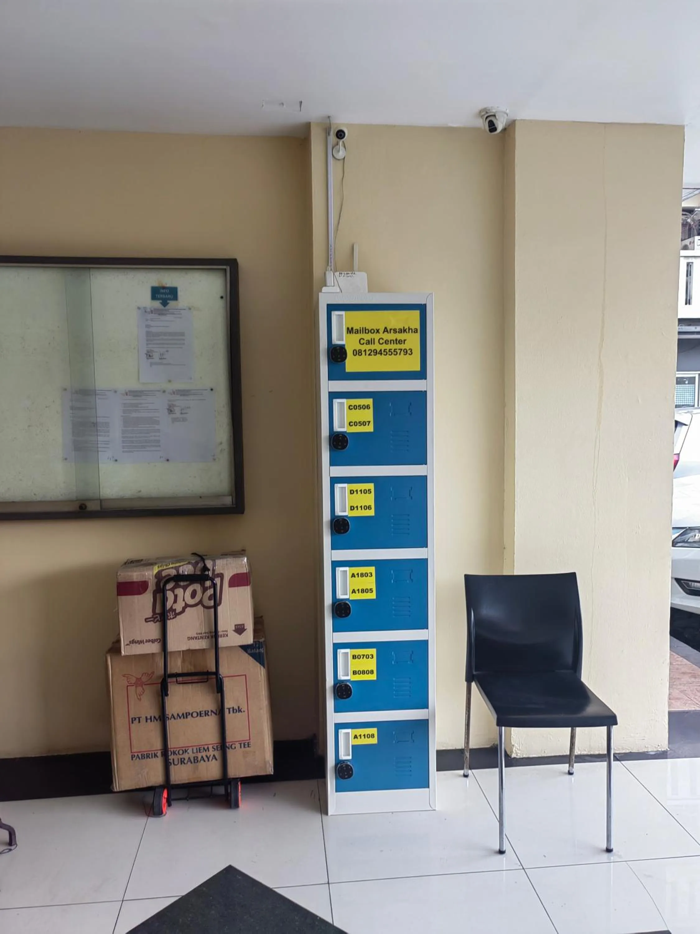 locker in Mailbox Arsakha Lobi B Cibubur Village
