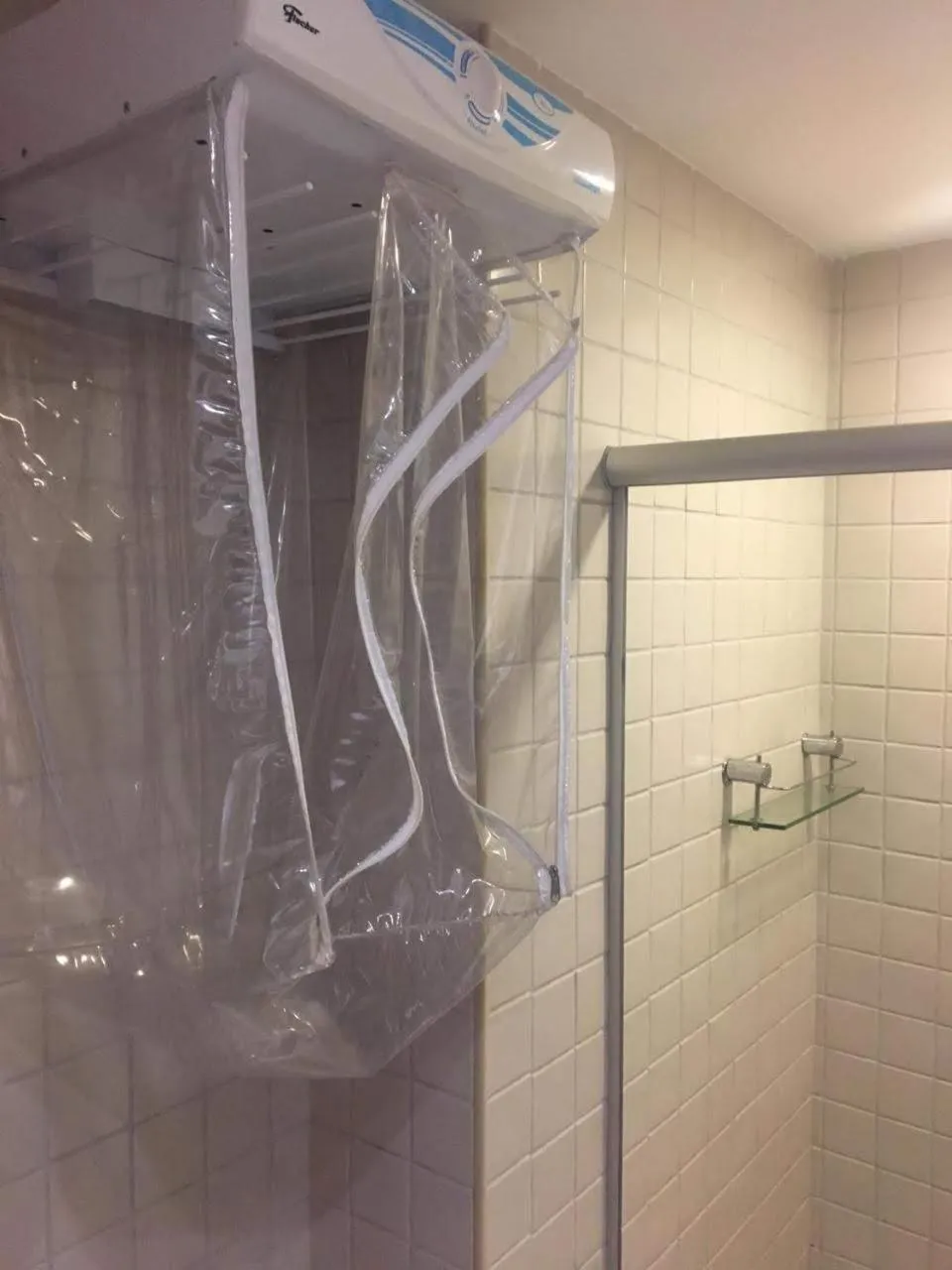 Bathroom in Flat no Malawi Resort 203 B em Muro Alto, Porto de Galinhas