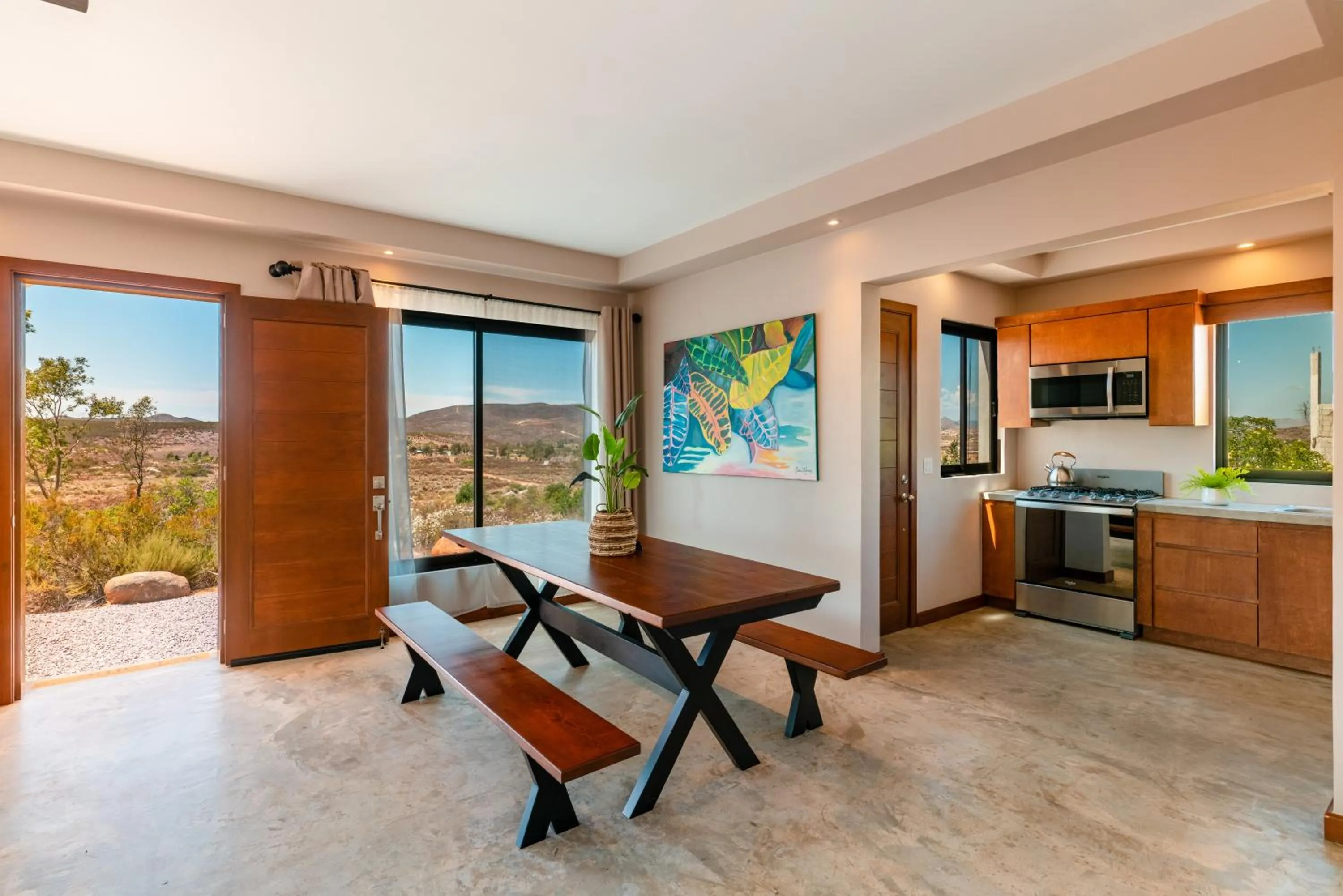 Dining area in Sarab Hotel