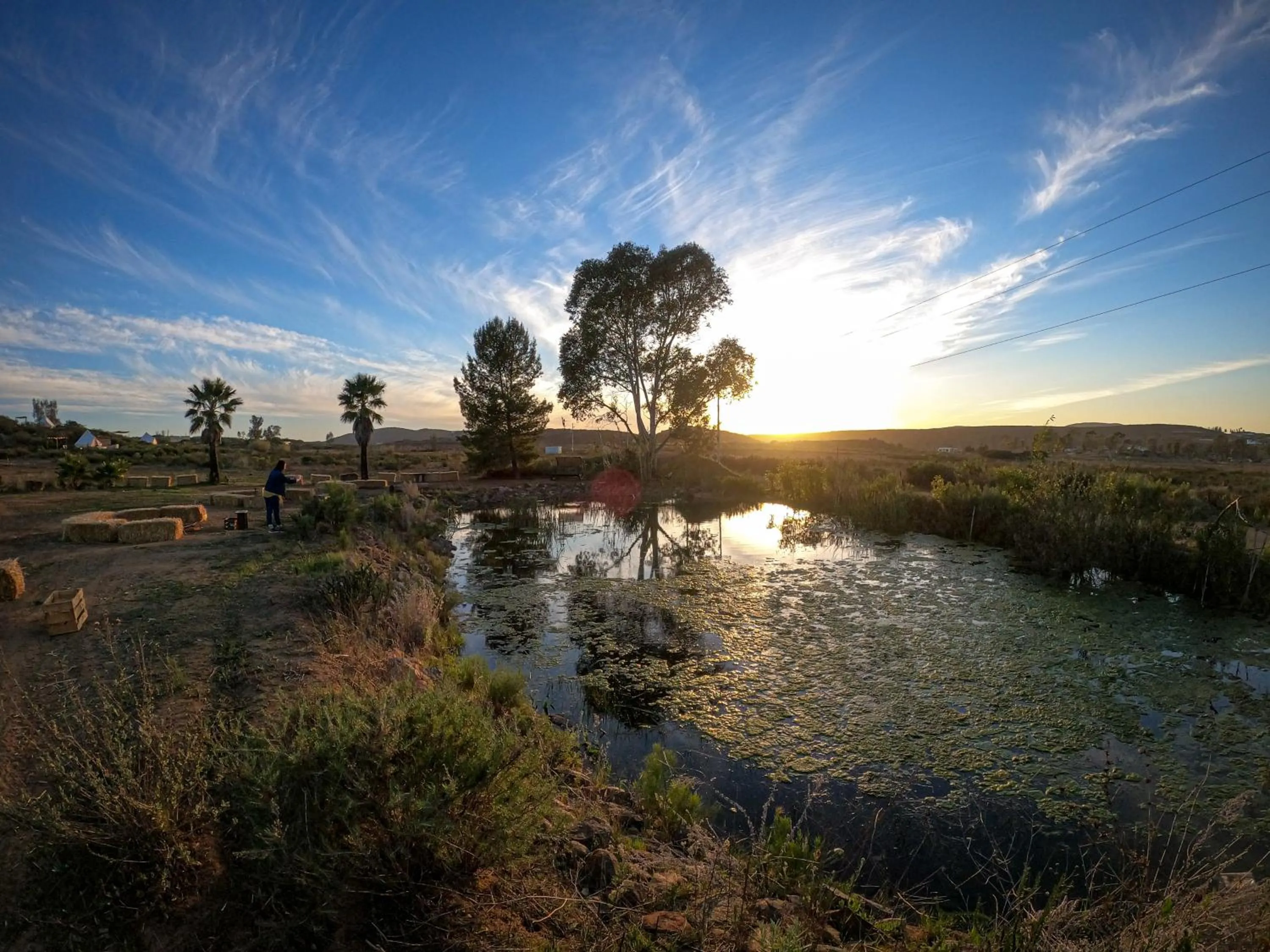 Lake view in Sarab Hotel