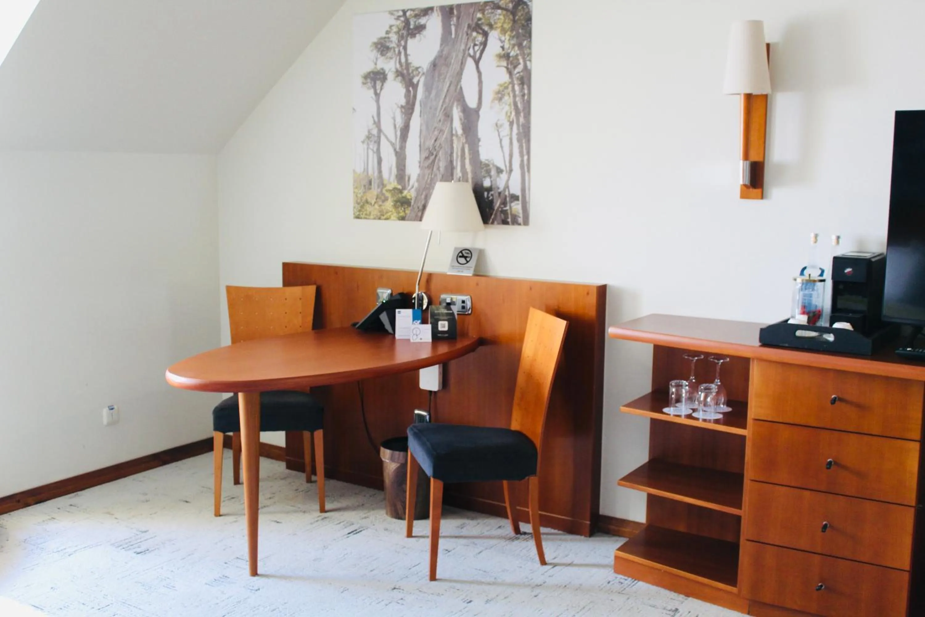 Living room in Park Lake Luxury Hotel