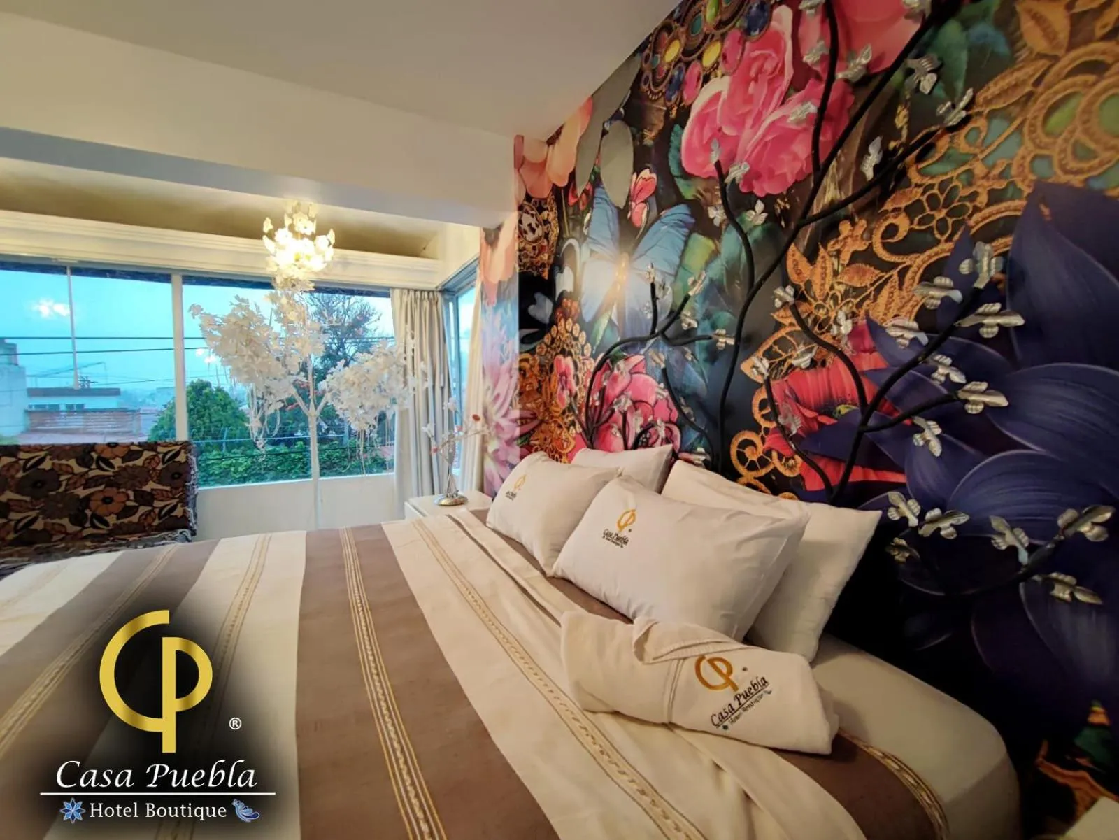 Decorative detail in Hotel Temático Casa Puebla