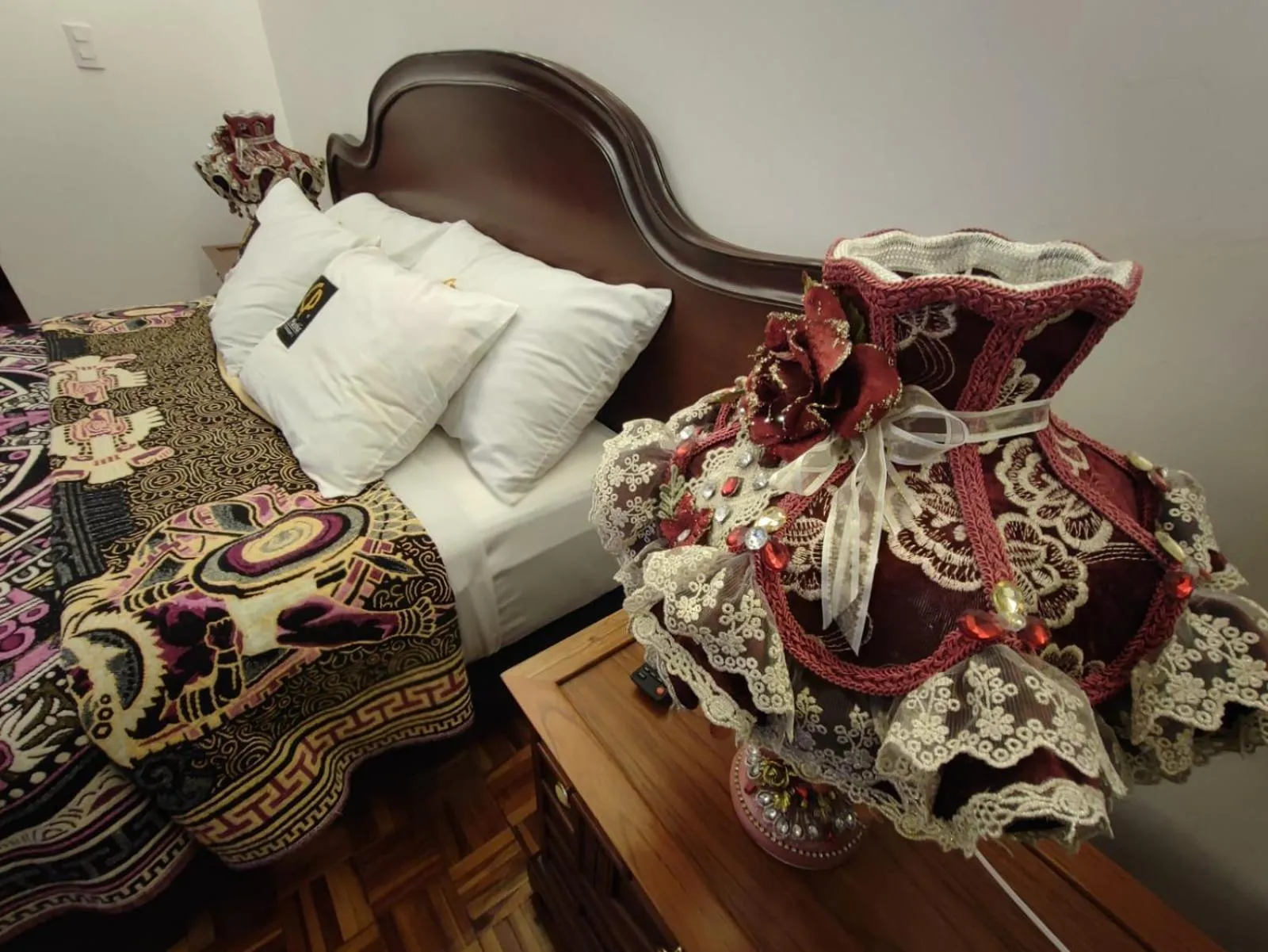 Bed in Hotel Temático Casa Puebla