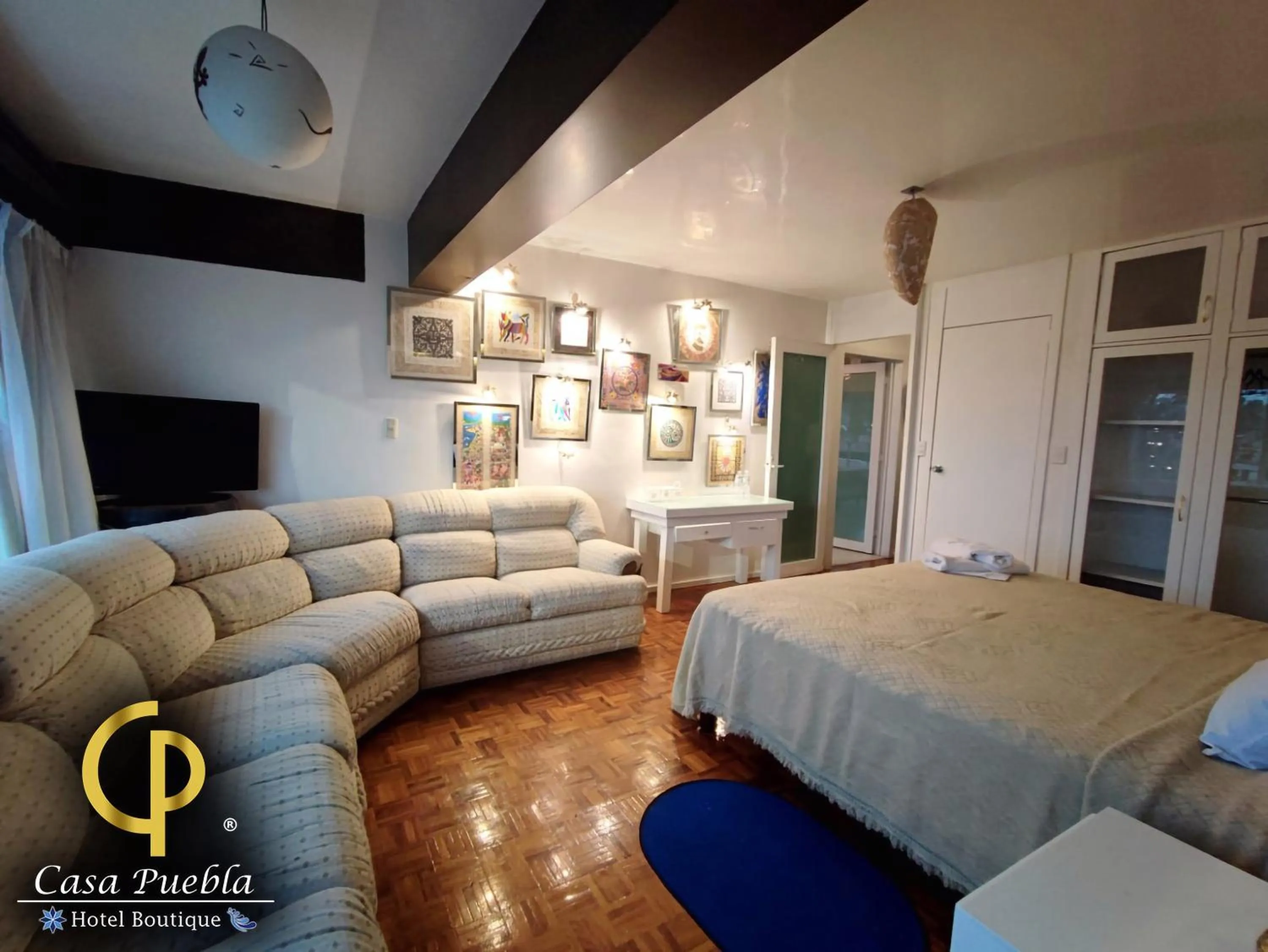 Living room, Seating Area in Hotel Temático Casa Puebla