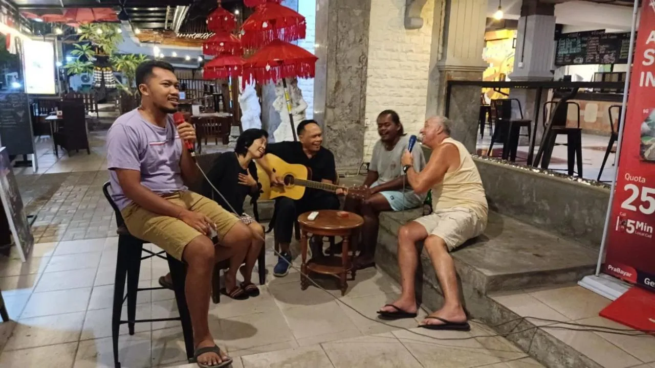 Karaoke in Tab Hotel Legian Bali