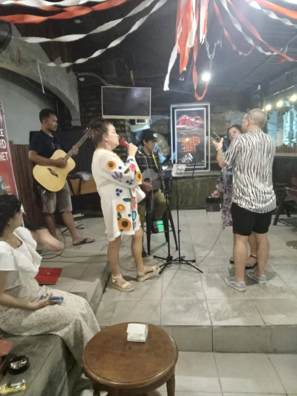 Karaoke in Tab Hotel Legian Bali