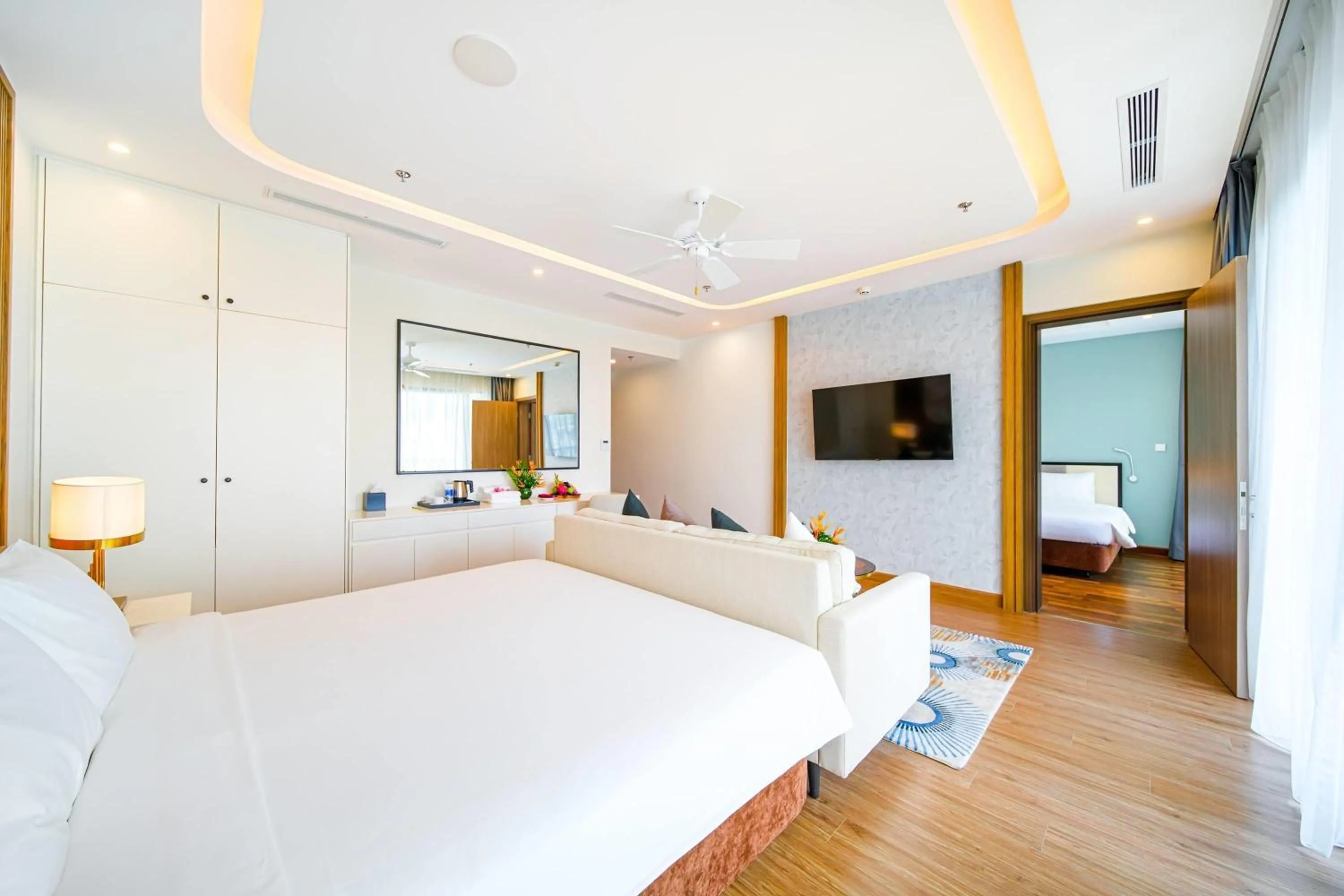 Photo of the whole room, Bed in Wyndham Garden Grandworld Phu Quoc