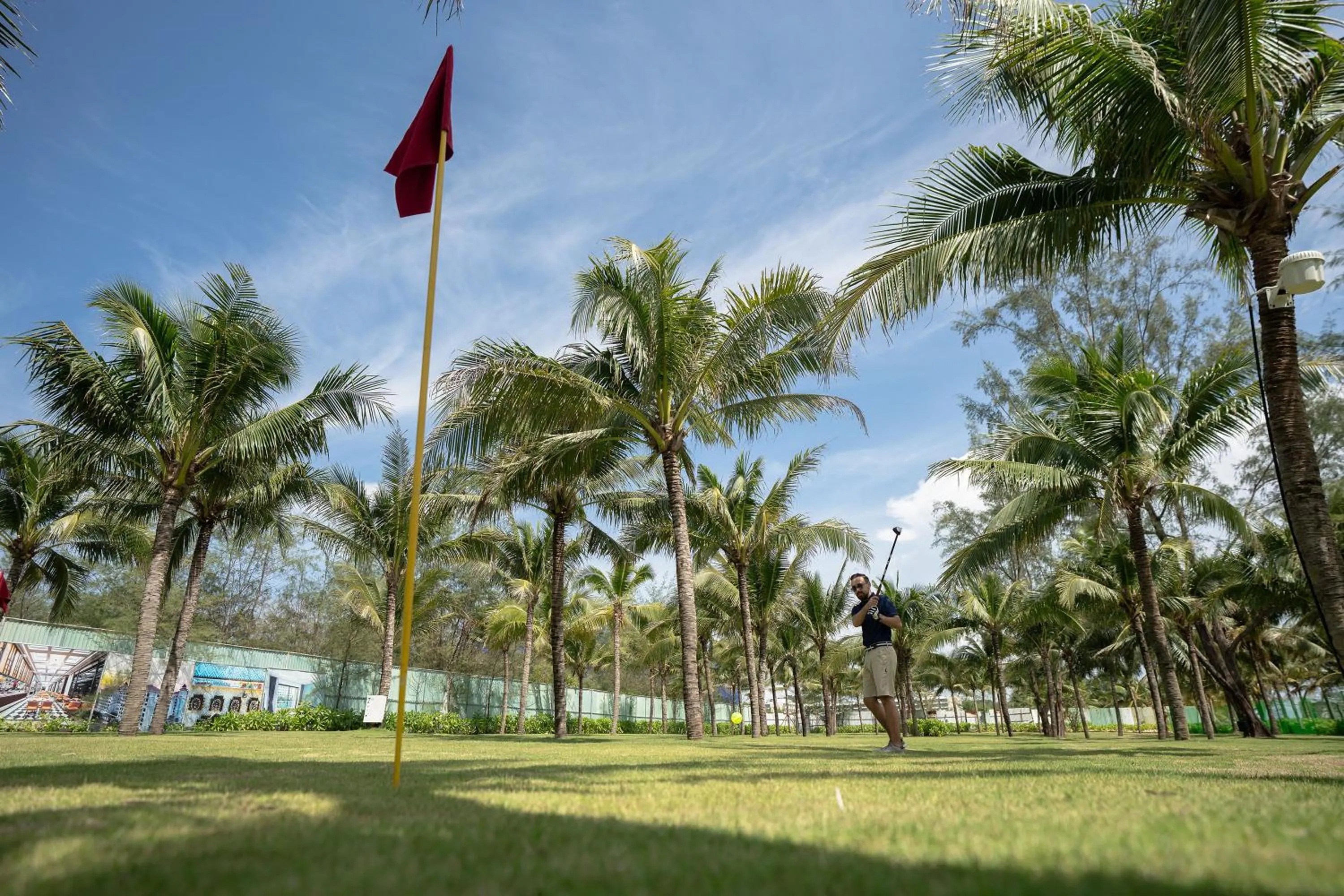 Golfcourse in Wyndham Garden Grandworld Phu Quoc