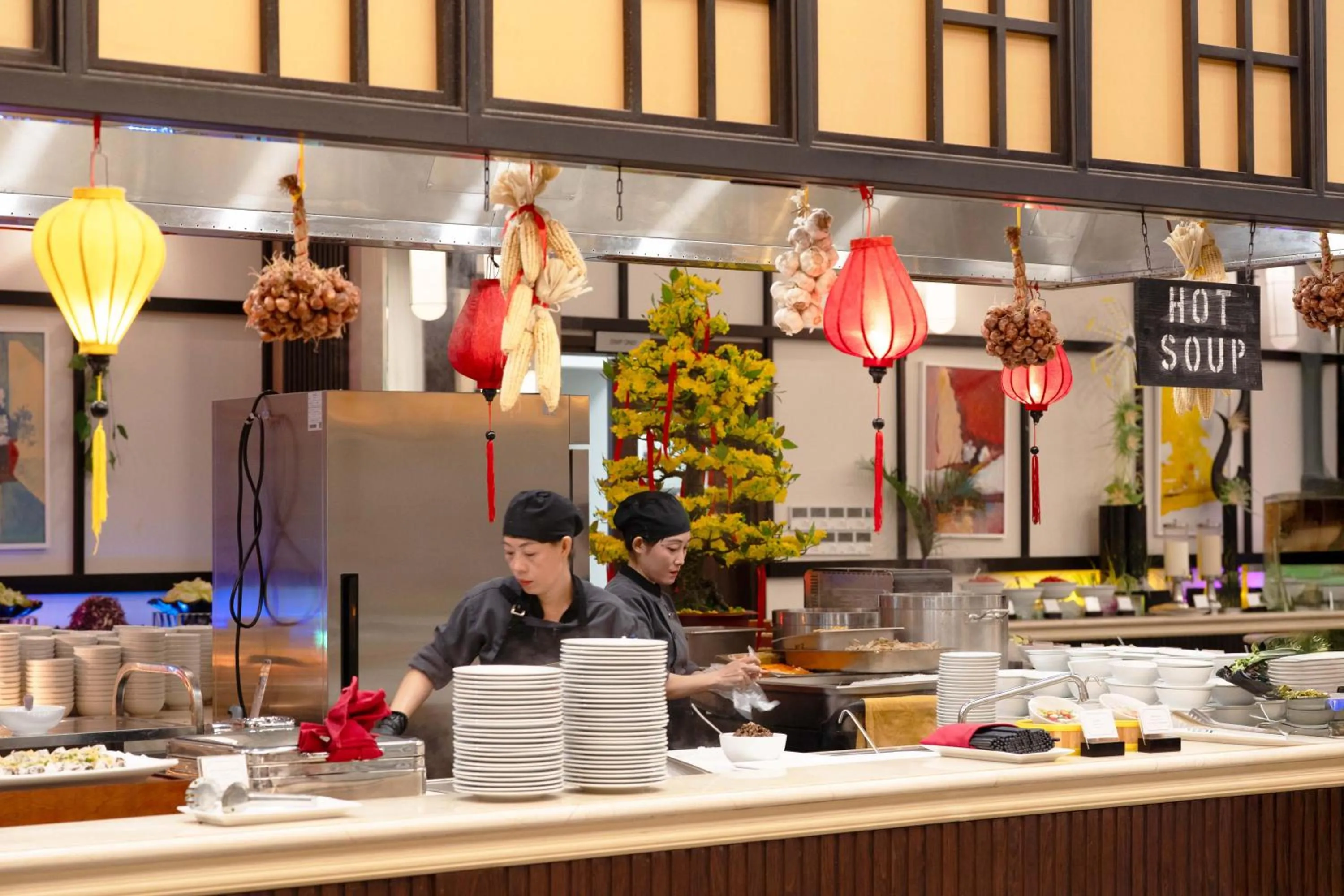 Breakfast in Wyndham Garden Grandworld Phu Quoc