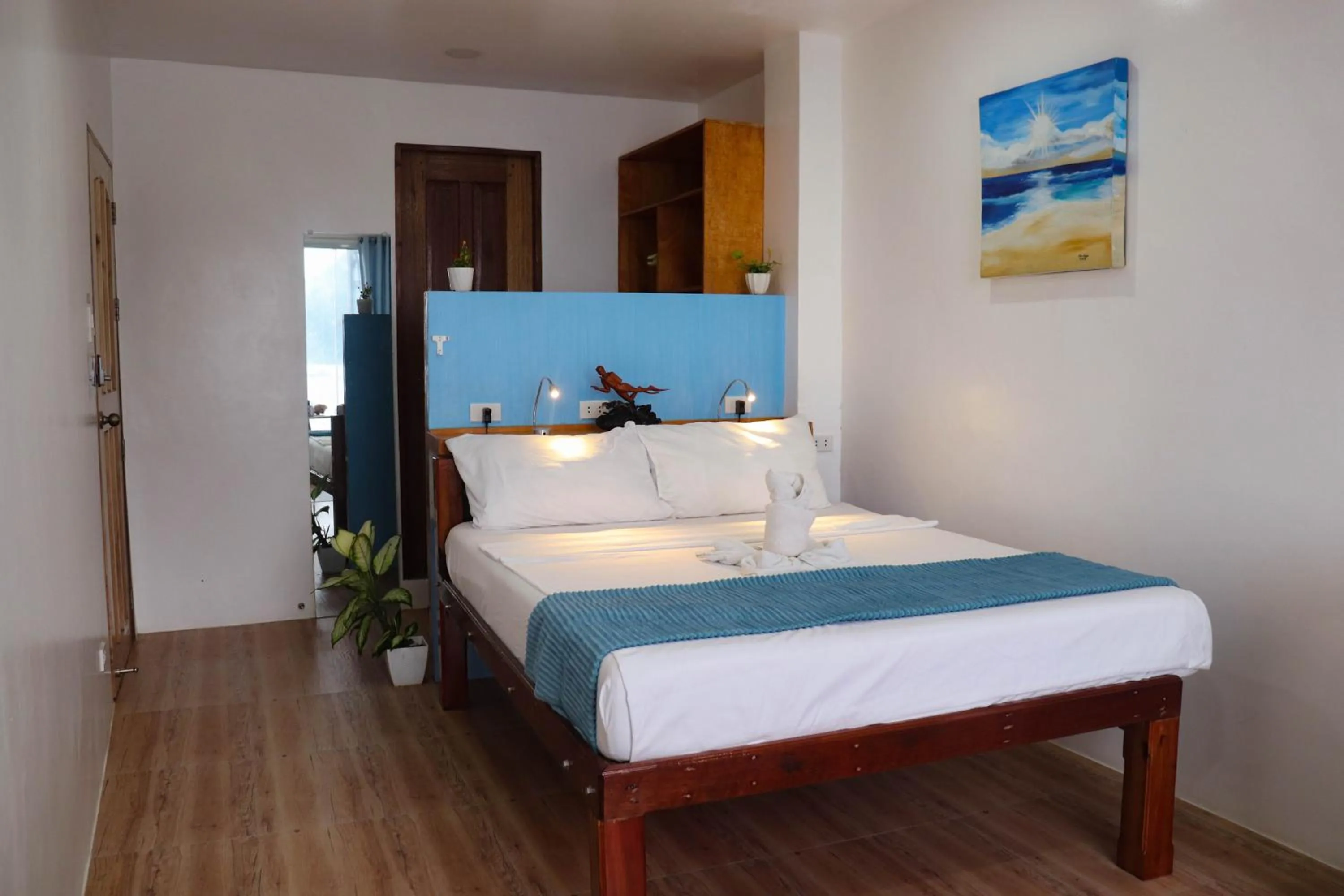 Bedroom, Bed in The Beach House