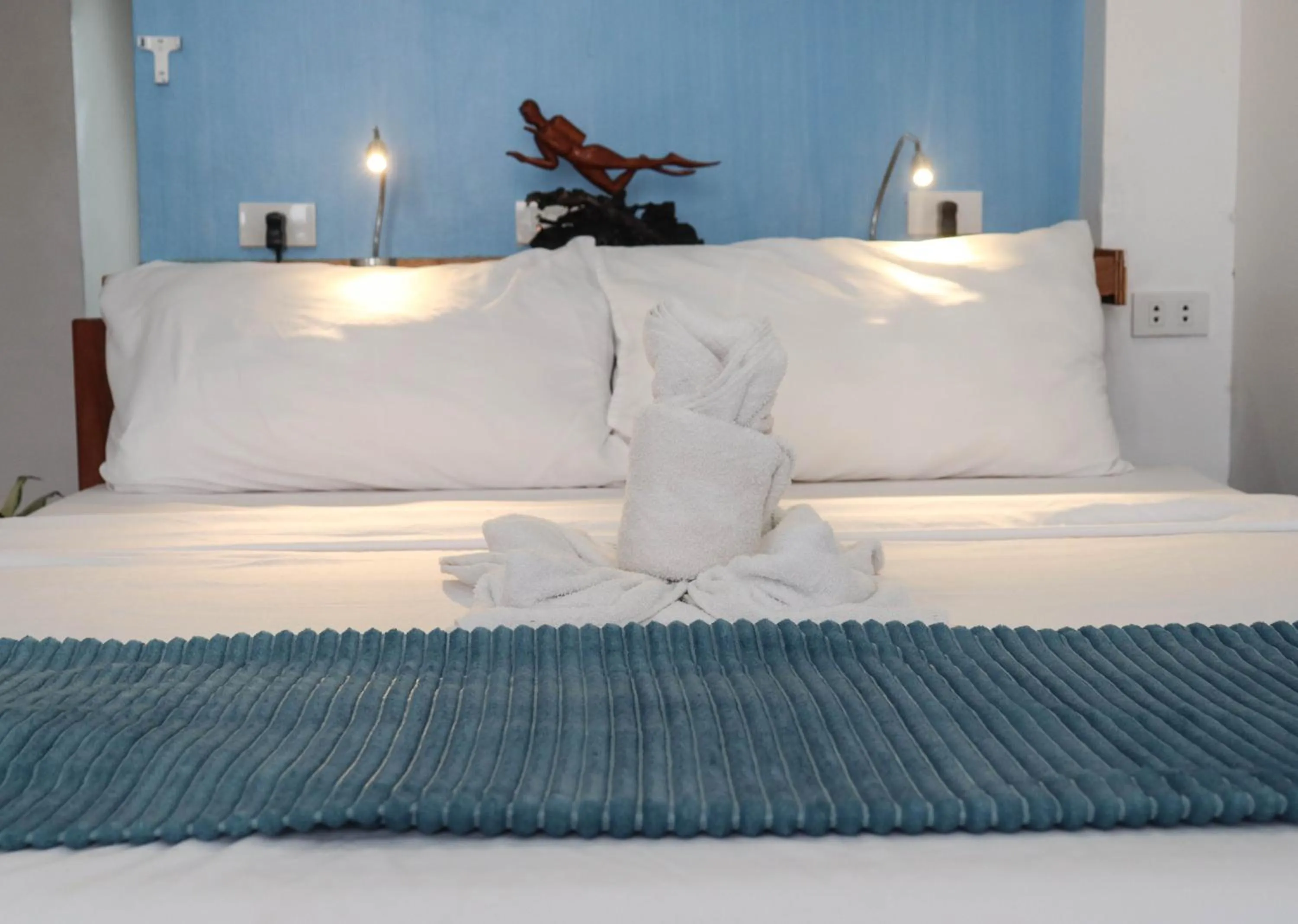 Bed in The Beach House